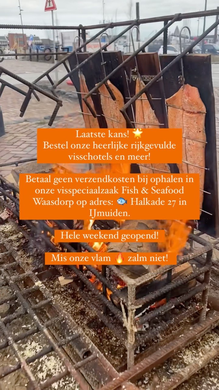Laatste kans! 🌟 Bestel onze heerlijke rijkgevulde Visschotels en betaal geen verzendkosten bij ophalen in onze visspeciaalzaak Fish & Seafood Waasdorp op adres: 🐟 Halkade 27 in IJmuiden.
Kom gezellig langs in onze winkel, ook zonder bestelling, we zijn het hele weekend open!
En morgen? Dan maken we weer vlam zalm! 🔥 Verwacht super verse sashimi Tonijn, Zalm, Hollandse garnalen, Coquilles, Top oesters en nog veel meer! Zien we je dit weekend?! 🤩
#visrecepten #viskoop #visbestellen #foodies #visgerechten #visrecept #recepteninspiratie #foodinspiration #ijmuiden #haarlem #santpoort #ijmuidenaanzee #visafslag #oesters #coquilles #kerstdiner #christmas