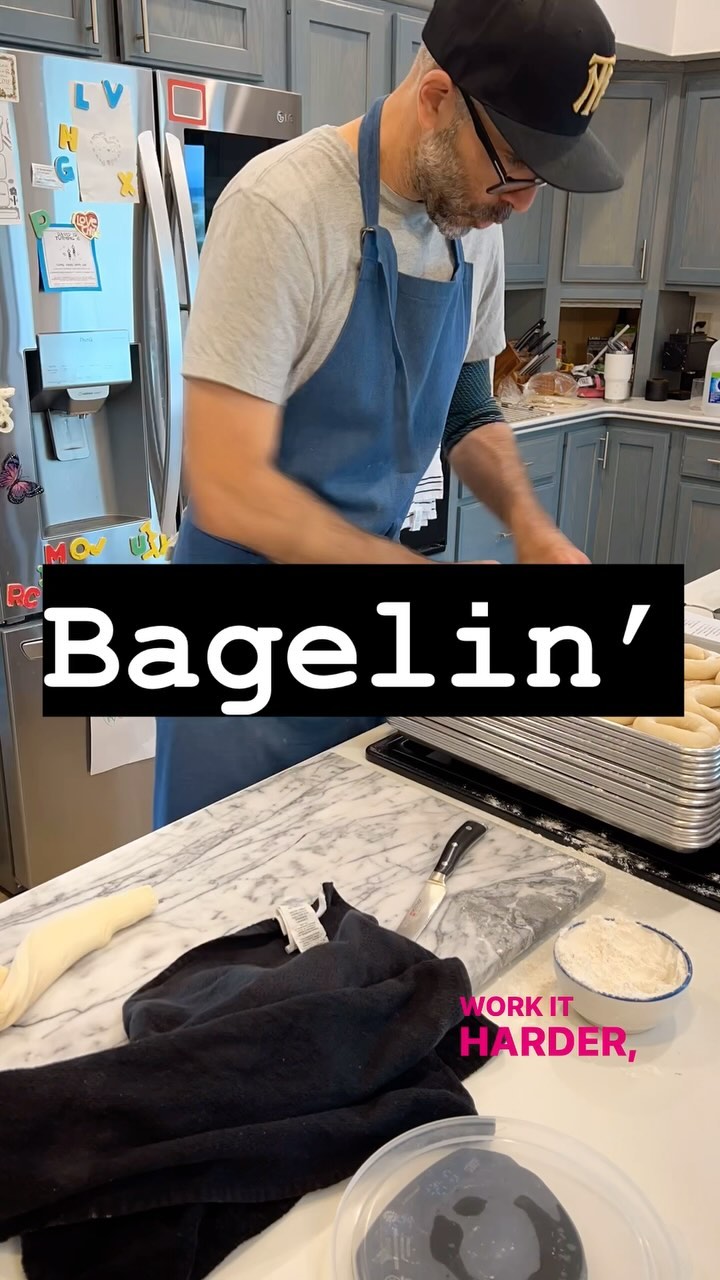 🥯🎶 Workin’ Harder, Bagelin’ Better! 🚀✨
This week, We continue to work harder and faster to bake and bring more and more MTL bagels to the market and available for pre-order!
Please check out our website (link in bio) for updates and new pickup locations! We currently have a survey up that we would love to fill out/. All participants are entered to win a weekly bagel sampler pack!
MTL hat by @agcmtl 👊🏼😎
#harderbetterfasterstronger #daftpunk #bagelbliss #tucsonfoodie #ilovetucson #tucsonlocal #mtlbagels #tucson #love #hustle #howto #bagelrolling #foodreel #bagelreel #bakingreel #homebaker