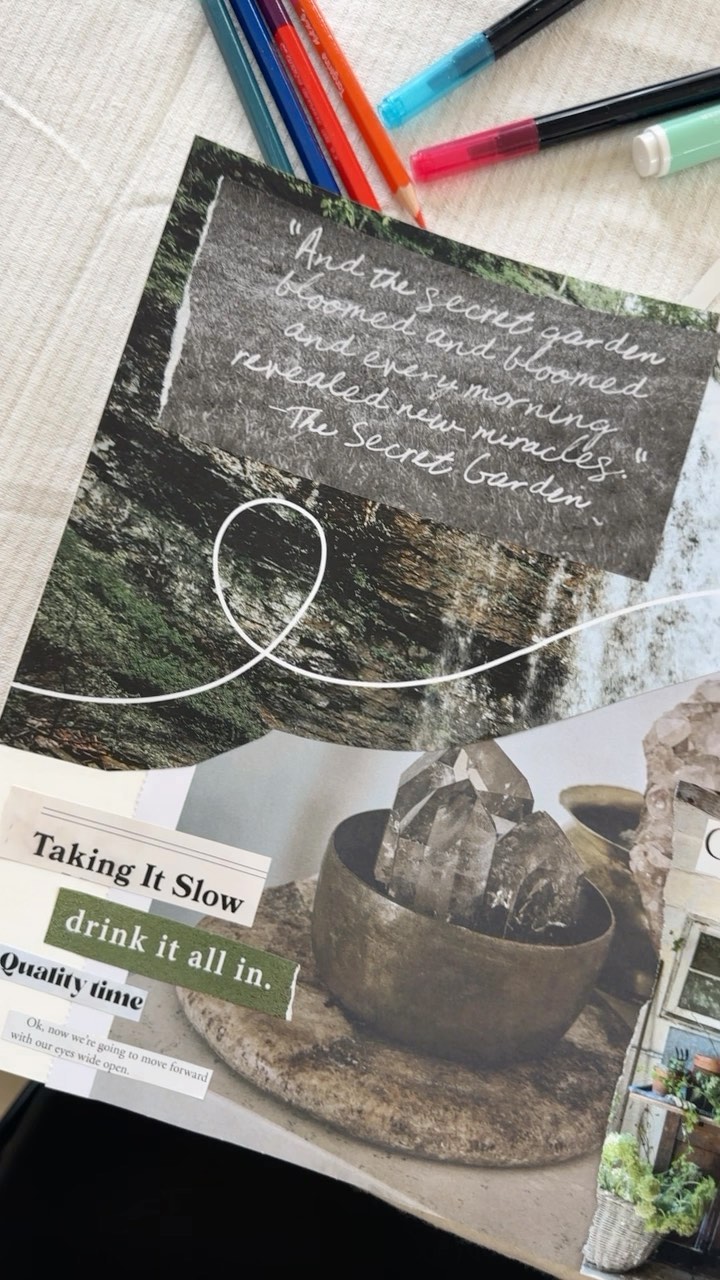 Thank you to the @bloomier team for hosting such a beautiful creative event this morning and encouraging us to ponder what our hopes and goals are for the year. Do you have a vision board or maybe just make some notes in a journal at the beginning of the year? Personally I’m new to all of this but I do feel there is some power behind putting ideas to paper. If you listen to podcasts The Mel Robbins podcasts has had some really great episodes about goal setting lately too. #visionboard