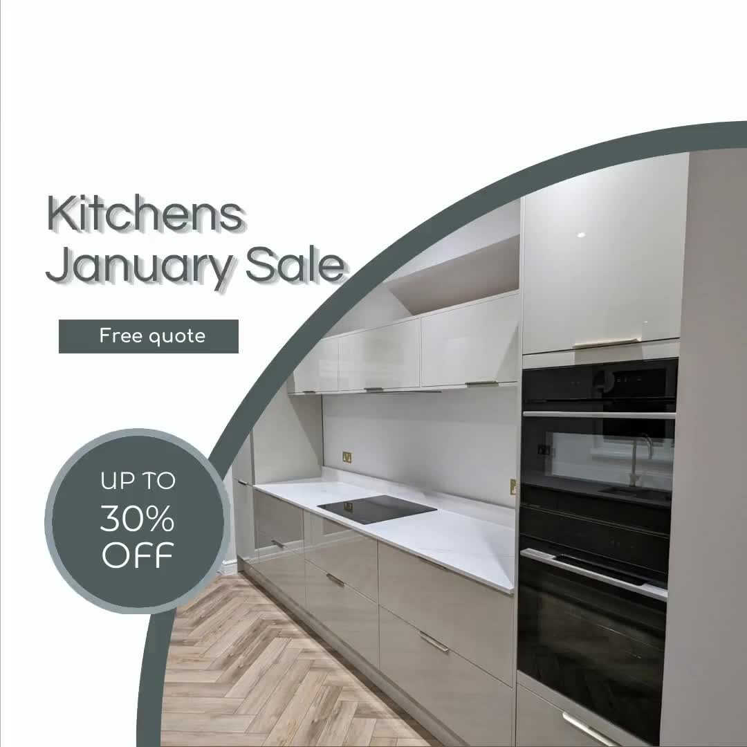 Upgrade your kitchen with our top-quality installations! 🏡 Get a FREE consultation today and transform your space. #KitchenInstallation #HomeImprovement #Sale