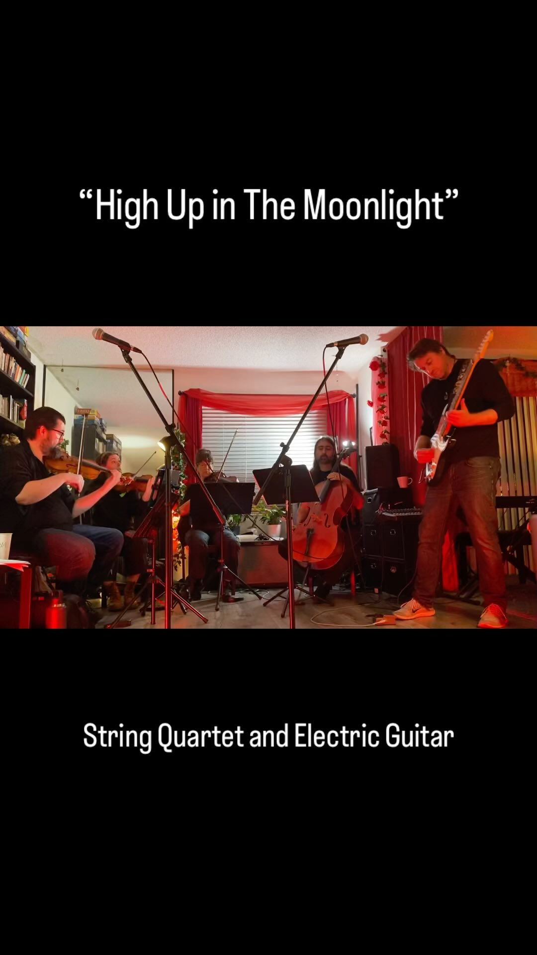 Excerpt 1 from “High Up in The Moonlight” for String Quartet and Electric Guitar, by me. Premiered at @thenighttemple on September 21.
🎸🎻
.
.
.
#electricguitar #composers #quartet #bminor #delaypedal #fender #contemporaryclassical #chambermusic