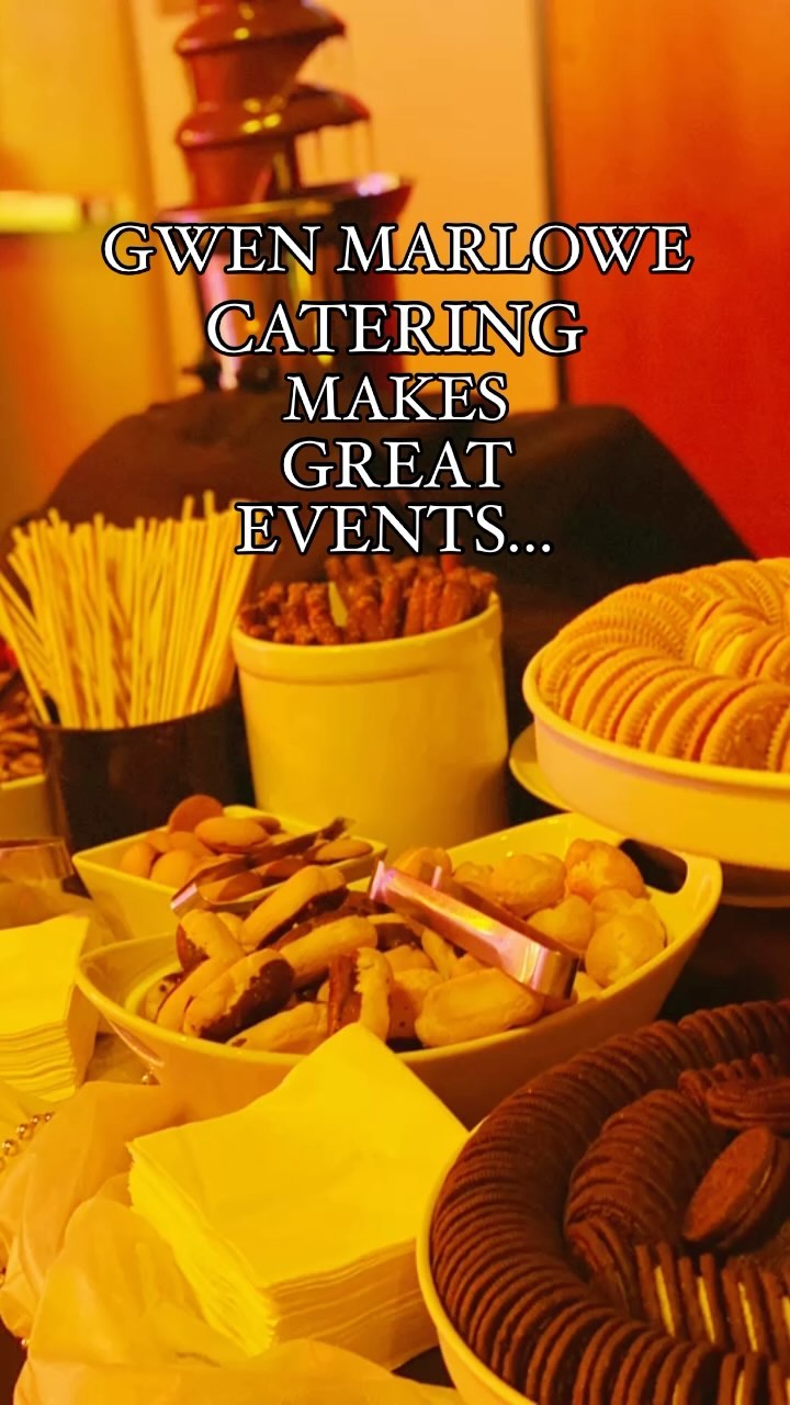 Gwen Marlowe Foods & Catering is the ONLY caterer you’ll ever need
From team meeting breakfasts or lunches, any and all special occasions, and large corporate events of up to 5,000+ guests, Gwen Marlowe Foods & Catering does it ALL and does it well
•Holiday Meals
•Corporate Events
•Proms/Formals
•Boxed Lunches
•Family Style Meals
•Buffet Style Service
•Full Plated Service
•Drop Off Service
•Corporate Cafeteria Management
•Event Venue In House Catering
And So Much MORE
GWENMARLOWE.COM
951.7557.198
If it’s important enough to you than it’s important enough to hire Gwen Marlowe Foods & Catering @gwenmarlowecatering
#catering #corporate #corporatecatering #corporateevents #catering #food #foodporn #foodie #foodblogger #foodlover #foodstyle #foodstagram #fooddiary #foodpassion #cateringservice #cateringevent #cateringevents #cateringsby #cateringlife #cateringby #caterings #cateringwedding #cateringservices #southerncalifornia #events #familymeals #foodprep