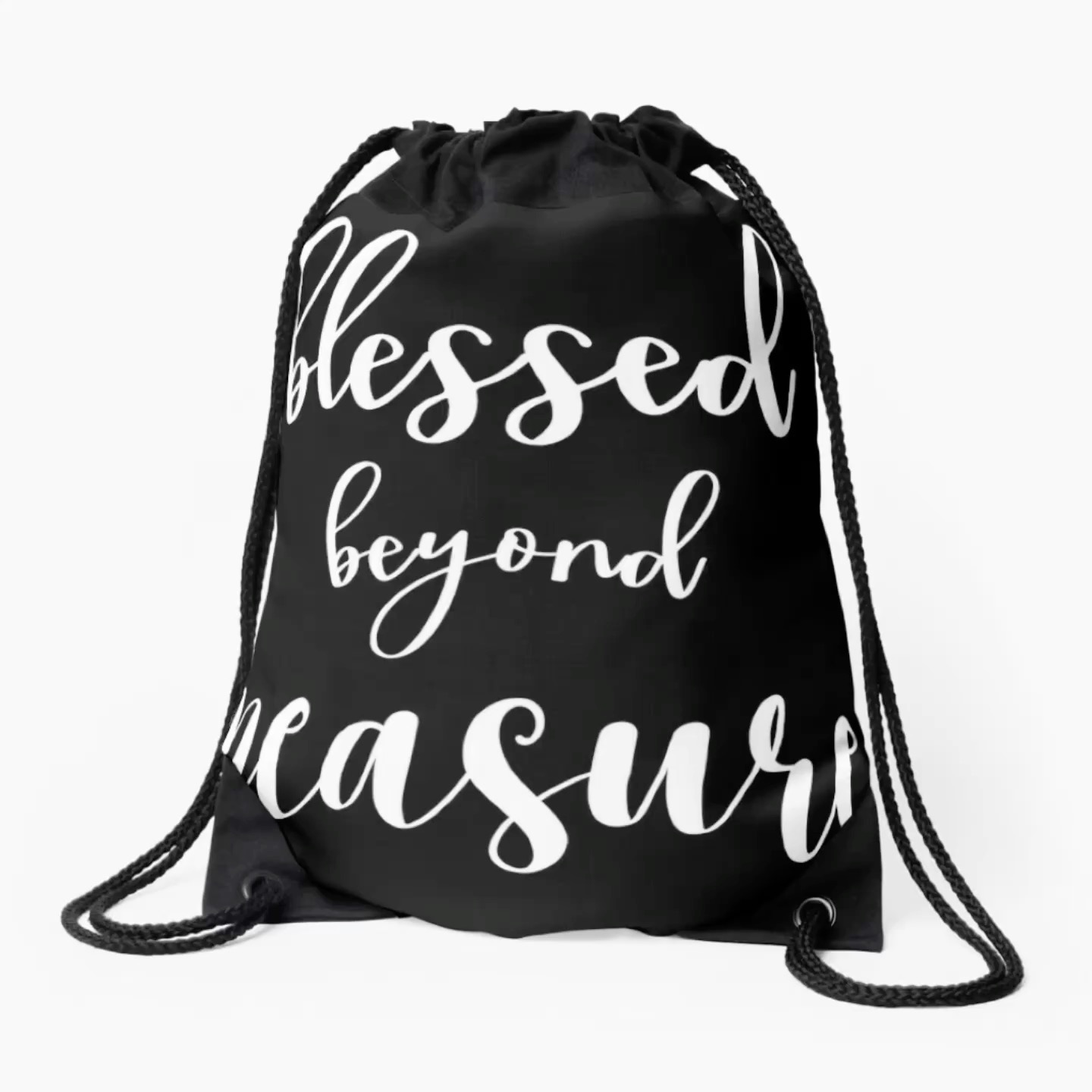 Blessed Beyond Measure - Psalm 31:19. “How great is your goodness, which you have stored up for those who fear you, which you bestow in the sight of men on those who take refuge in you” When we allow God to "work" and the things we want begin to align with what he wants for us, we open the gates to all that he has for us. Blessing on Blessing! #blessedbeyondmeasure #arcofthechosen #redbubble #teepublic #tshirts #apparel #accesories