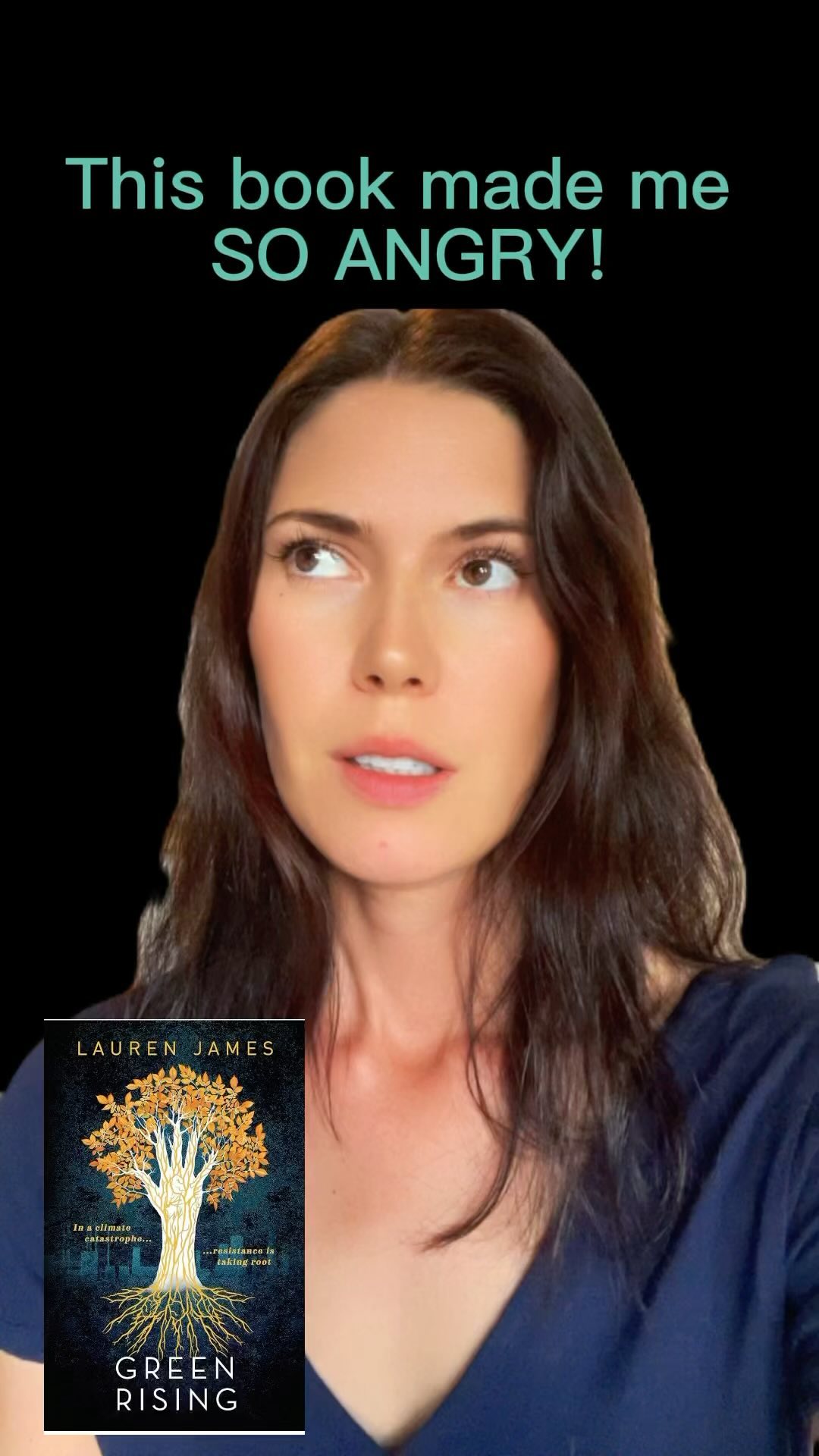 If you’re angry about the way the environment is treated, this one’s for you. Green Rising by Lauren James. #yabooks #bookstagram #readersofinstagram