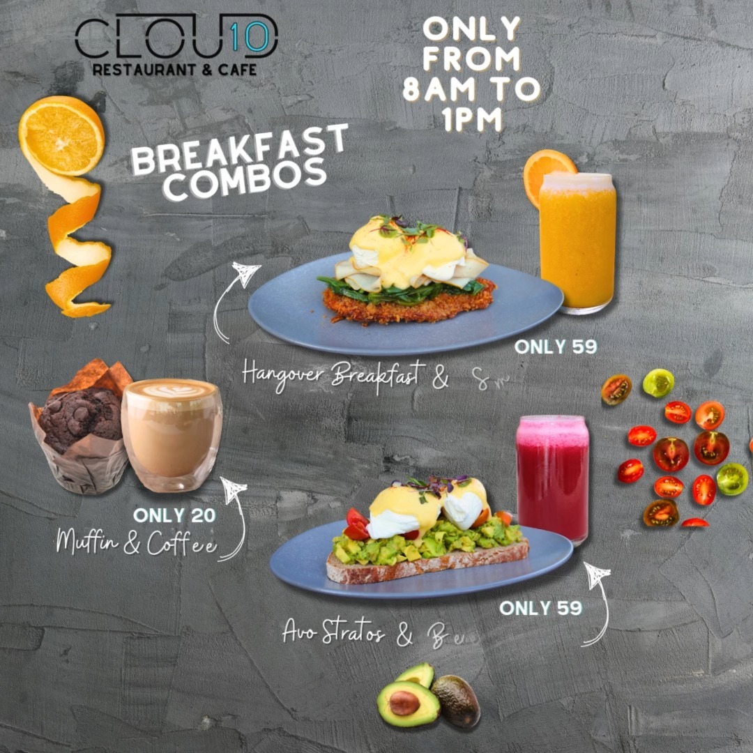 #breakfast #combo #deal #meals #coffee #jvc #jvcdubai #brunch #lunch #dinner #avo#dubai #clouds #restaurant #cafe #hangover