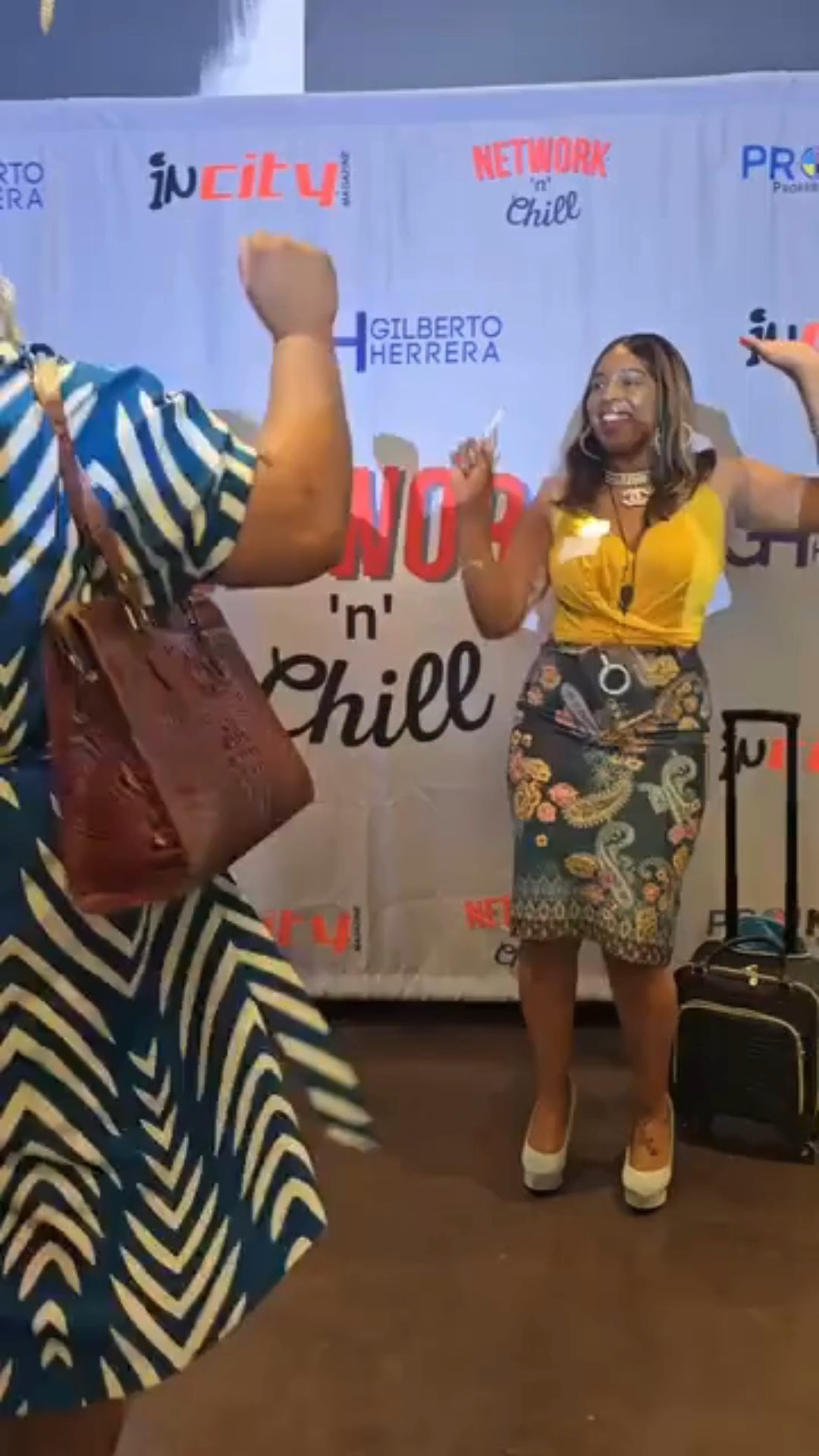 Can't wait to kick it with my colleagues and soak up all the business tips and connections in the room tonight. We always have a blast at Network and Chill 💻👑 Join us tonight.