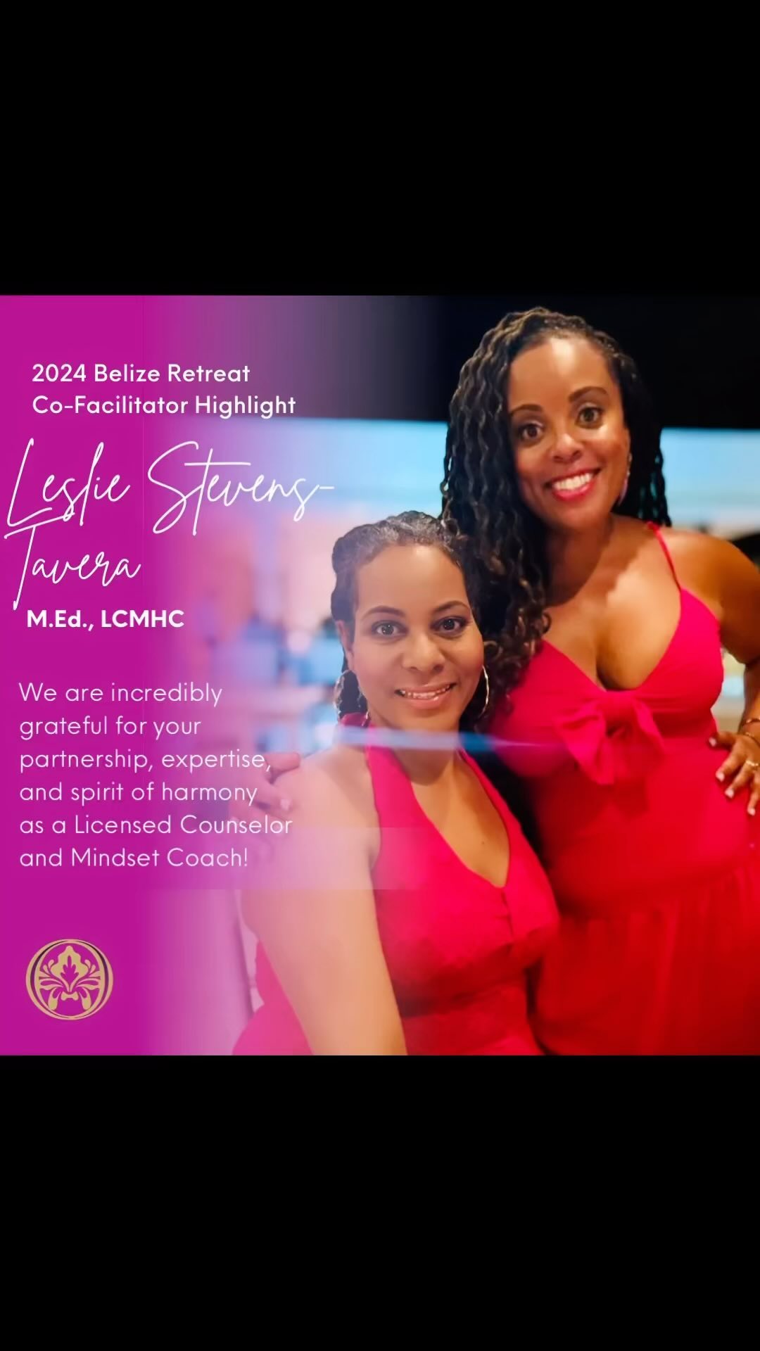 2024 Belize Retreat Co-Facilitator Highlight!✨
Leslie Stevens-Tavera (@lelly_tavera), M.Ed., LCMHC, we are incredibly grateful for your partnership, leadership, spirit of harmony, and expertise as a Licensed Counselor and Mindset Coach, which greatly contributed to the success of our 2024 Belize Retreat and continues to add value to the Utopia Global Wellness Team!
We were able to glean invaluable gems 💎 from your session, “Revitalize 🧘🏽♀️🧘& Thrive: Stress Management and Mindset Strategies to Recharge,” as well as from your 1:1 coaching sessions.
It is a gift to experience your dedication, empathy, professionalism, partnership and sisterhood!
I salute you, Sis!💕
-Naya F. Powell, CEO
***
Stay tuned for more highlights from our Belize Retreat 2024!
✈️ Register now for our 2025 Utopia Global Wellness Women’s CEO & Leadership Retreats!
-Bali 🇮🇩: July 4-11, 2025
💫 All links are in bio!
Learn more @ www.utopialivingretreats.com
.
.
.
.
#UtopiaBelizeRetreat2024
#theutopiaexperiencebelize #mentalhealth
#emotionalwellness #mindsetcoach
#BelizeRetreat2024 #utopiaglobalwellnessretreats #BaliRetreat2025