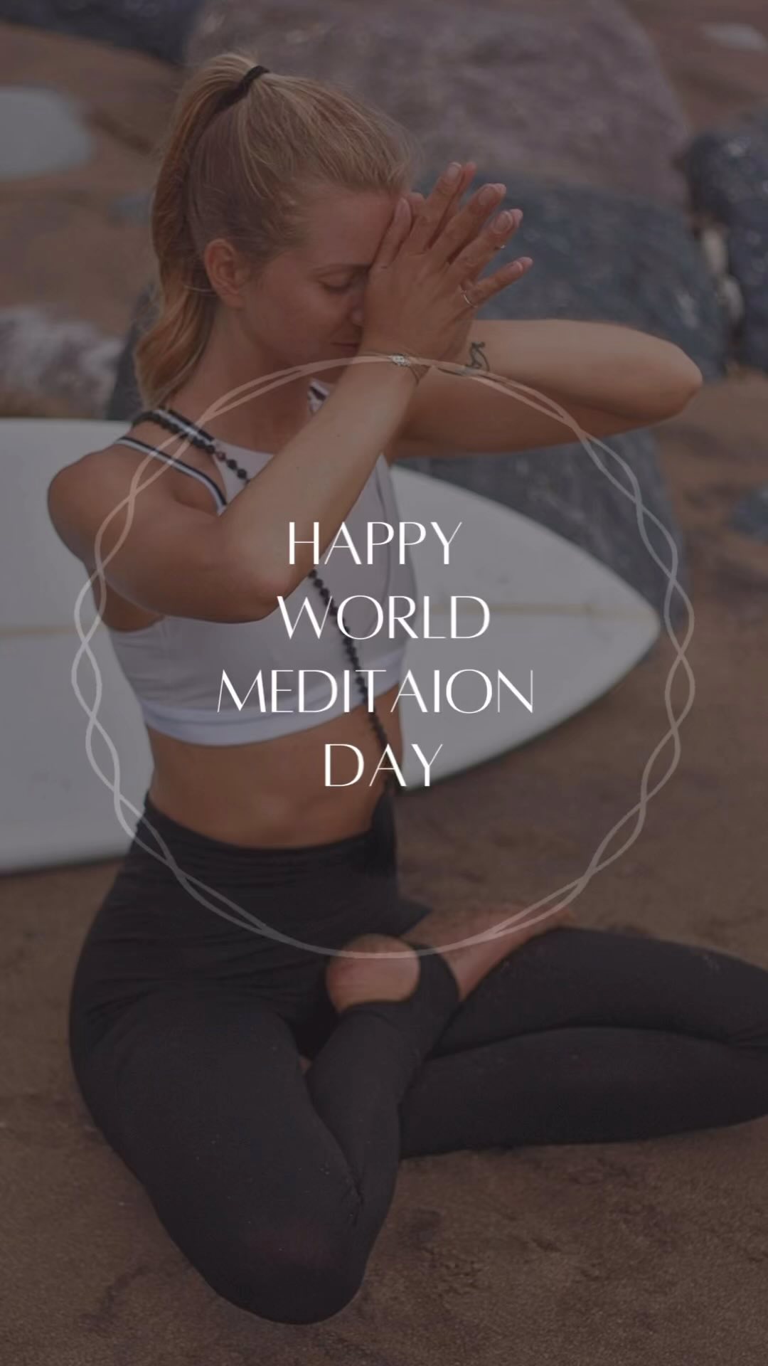 Happy world meditation day! ✨
This is your reminder to PAUSE
Take a deep breath IN
And release a deep breath OUT