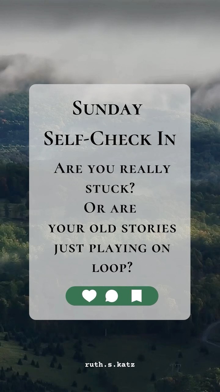 The stories you tell yourself are keeping you stuck.
Becoming aware of our tendency to tell stories can help us question them, and decide whether this is the story we want to tell.
What stories have you told yourself based on events you've gone through in your life?
If you'd like to take the next step, I invite you to download my free Taking Control of Your Narrative Workbook from the link in my bio.
My aim with this guided workbook is to help you gain a new perspective on events that happened to you so that you can start to formulate and be clearer about who and how you want to be.
This will also help others see you more authentically, and fully.
— Ruth
.#emotionalstorytelling #storytellingcoach #magicofstorytelling #storytellingtime #theartofstorytelling #artofstorytelling #ownyourstory #selftalk #positiveselftalk