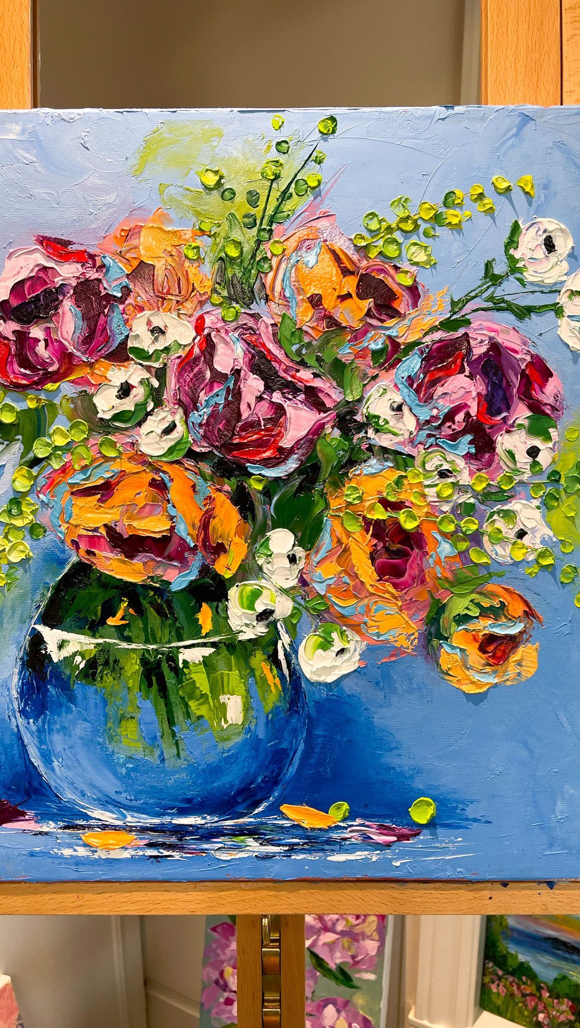 Happy Sunday wonderful people 💛
Revisiting this painting today
20x20 oil on canvas
Price $300
#oilpaint #flowerspainting ##brightcolors #forsalebyartist #montréal #palletknifepainting