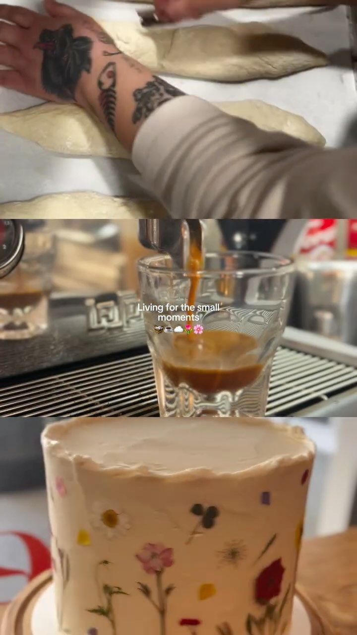 We’re live laugh loving
Soaking up the small joys and small moments that make life so sweet.
What a life to be able to make people happy everyday!
#croissant #croissantlover #bakery #pastries #cinnamonrolls #cakedesign #baguette