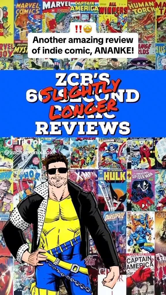 🌟 ANANKE Review Alert! 🌟 Shoutout to @zachscomixbox for the stellar analysis of my indie comic series, ANANKE! 📚💥 Your support and so many others in this community mean the world to me and inspires me to keep creating! Let’s lift each other up and grow together in this awesome space! 🌱💫 Don’t forget to follow @zachscomixbox for more amazing comic reviews! JUST DO IT! 🚀✨
To discover more about ANANKE, head over to anankecomic.com!
#SupportCreators #SciFi #ANANKE #IndieComics #comic #comics #graphicnovel #books #keepsupporting #grow #women #smallbusiness #booktok #reading #bookworm #bookrecs #book #booksofIG #reader #indie #indiebooks #selfpublished #smallpress #goals #anime #gamer #newyorkcomiccon #manga #art #cinema