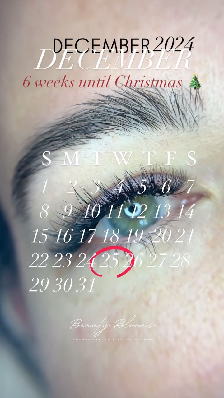 Only 6 weeks left till Christmas 🎄
✨We recommend booking your appointment in advance to secure your spot for DECEMBER
Book your dream Christmas lash or brow look today.
Follow the link in the bio.
.
.
.
.
#classiclash #wetmascaralook #wetclassiclashes
#lashlove #lash #lashes #lashextensions
#lashstylist #lashlift #lashgoals #masterlashartist #dreamlashes #lashextensions #beautyblooms #lashstudio #volumelashes #eyelash #eyelashextension #lashsalonsteinbach #steinbachmanitoba #hybridlashes #volumelashextension #bellabeauty #classiclashes #steinbachlashstudio #steinbachmanitoba #browlamination #dreambrows #steinbacheyelashextensions #beautybloomstudio #steinbachlashartist #steinbachlashes