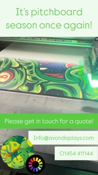 It’s pitchboard season! We supply a range of pitch side & sponsorship boards for sports clubs of all kinds! 🏉🏏⚽️
We offer standard sizes but can also make the boards at custom sizing to fit your requirements!
Please get in touch for more information - info@avondisplays.com / 01454 411144
.
.
.
.
.
.
.
#signs #signmaker #pitchboards #design #logo #logodesign #vinyl #vinylwrap #signage #graphicdesign #bristol #bristoldesign #branding #companybranding #advertising #bespoke #print #largescaleprints #pitchsideboards #windowgraphics #shopdisplay #shopfront #bristolbusiness #localbusiness #vinylstickers #sponsorshipboards #rugby #football #cricket #sports