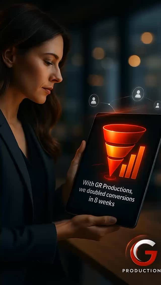 🚀 Empresario(a), deja de perseguir seguidores vacíos. En este Reel verás cómo GR Productions convierte cada “like” en ventas reales.
👉 Imagina un embudo que crece mientras tus clientes llegan. En solo 8 semanas multiplicamos conversiones.
🔴💼 No se trata de fans, se trata de FACTURACIÓN.
¿Listo para escalar? ¡Envía un mensaje y transforma tu negocio!
#MarketingQueVende #ConversionesReales #GRProductions #emprendedoresexitosos