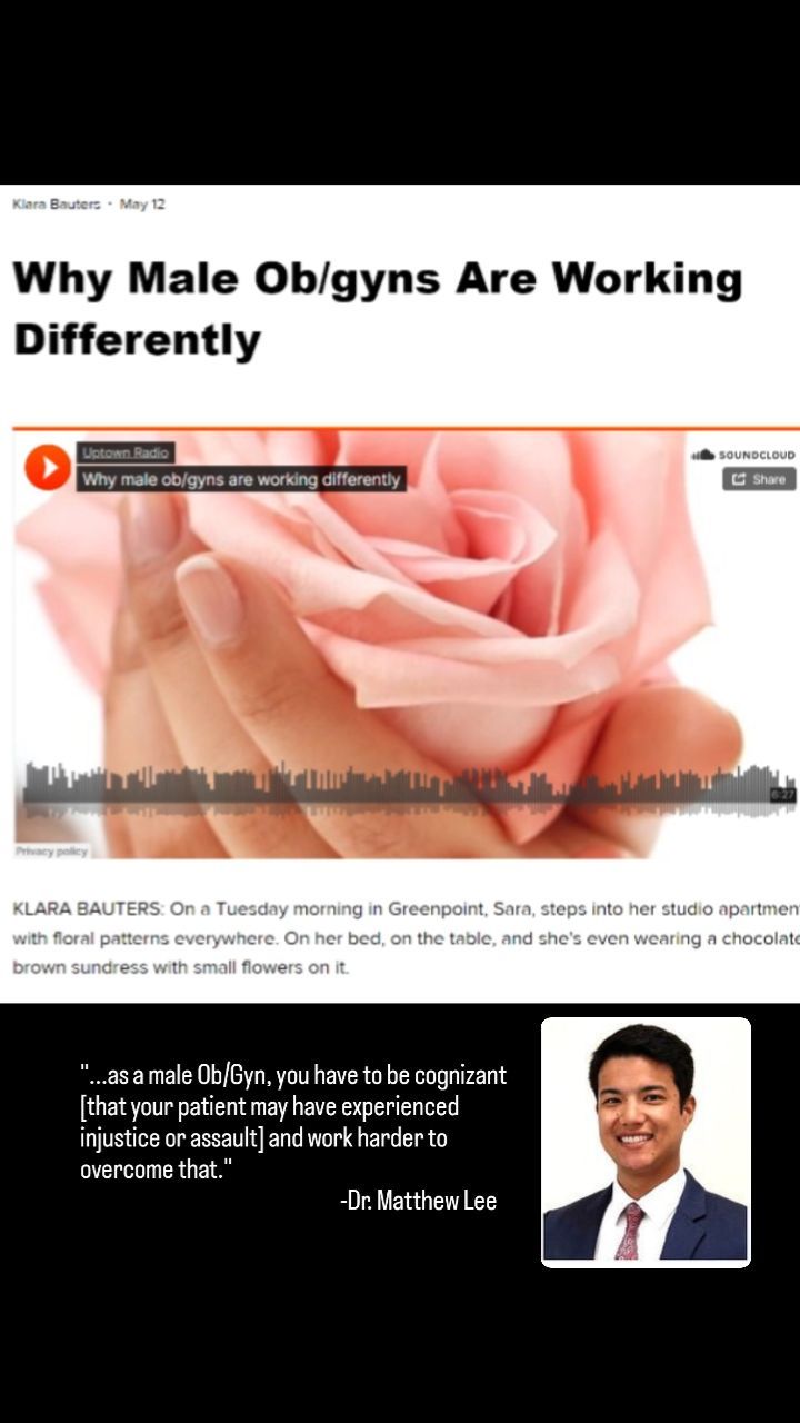 The problem with population surveys is that they erase individual experiences and stories, and so long as any patient has experienced any gender-based trauma, provider gender will always be an issue in the field of OBGYN. As male OBGYNs who strive to do better for the women who form the backbone of our communities, our role is to be cognizant of mistrust, respect it, and help to overcome it by offering the highest standards of professional, informed and consensual care that we can offer, even if it means that care means not participating in a patient's care by their request.