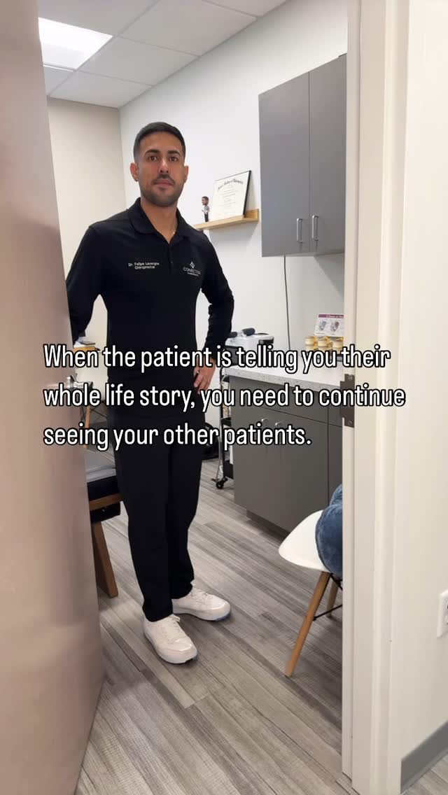 When the talkers show up right when you’re running behind 😅
Jokes aside, connecting with my patients and hearing their stories is one of the best parts of the job.
#ChiropractorLife #PatientStories #chripractororlando #ChiropracticCare #humor
