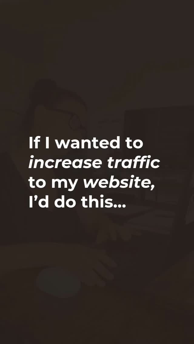 Want more traffic to your website? Duh, right?
Well, here are a few places to start...
๐ฌ Make sure your website is user-friendly and ready for people to see it.
๐ฌ Make sure your website is optimized for the search engines so you are Googleable.
๐ฌ Spend a small amount (start with what you can afford) on some ads to send traffic to your website.
๐ฌ Keep your Google business profile up to date and respond to all reviews!
Bonus tip... book a chat with me to get personalized tips. ๐
--
#brandyourself #brandyourbusiness #websitedesign #seo #businessstrategy #airdriebusiness