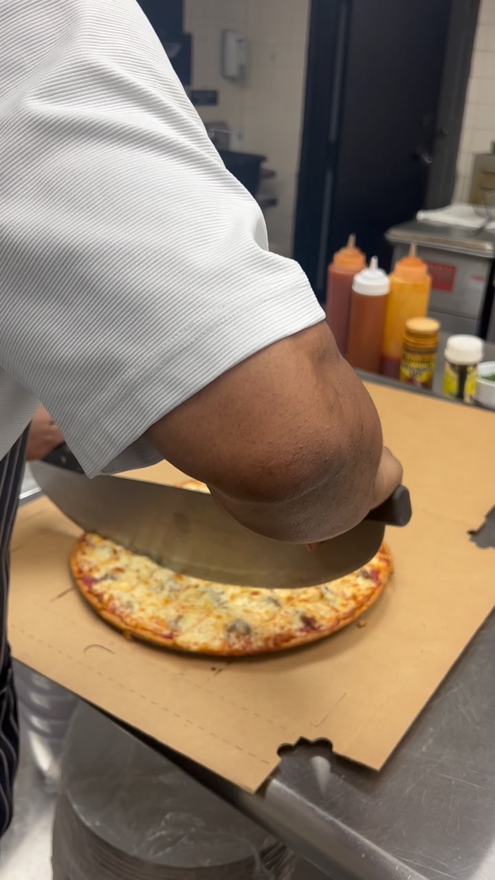 “Home Of The Original Lamb Sausage Pizza” or try our other pizza options. #smokesbistro #pizzeria #pizza #lamb #sausage #cheese #restaurant #bistro #pizzatime #pizzalover #pizzalovers #delicious