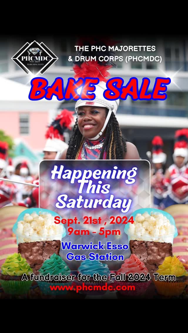 Join us this Saturday for our Bake Sale at Warwick Esso Gas Station. All proceeds will go towards the operations of our Fall term as we prepare for upcoming performance requests and Christmas Parades in 2024.