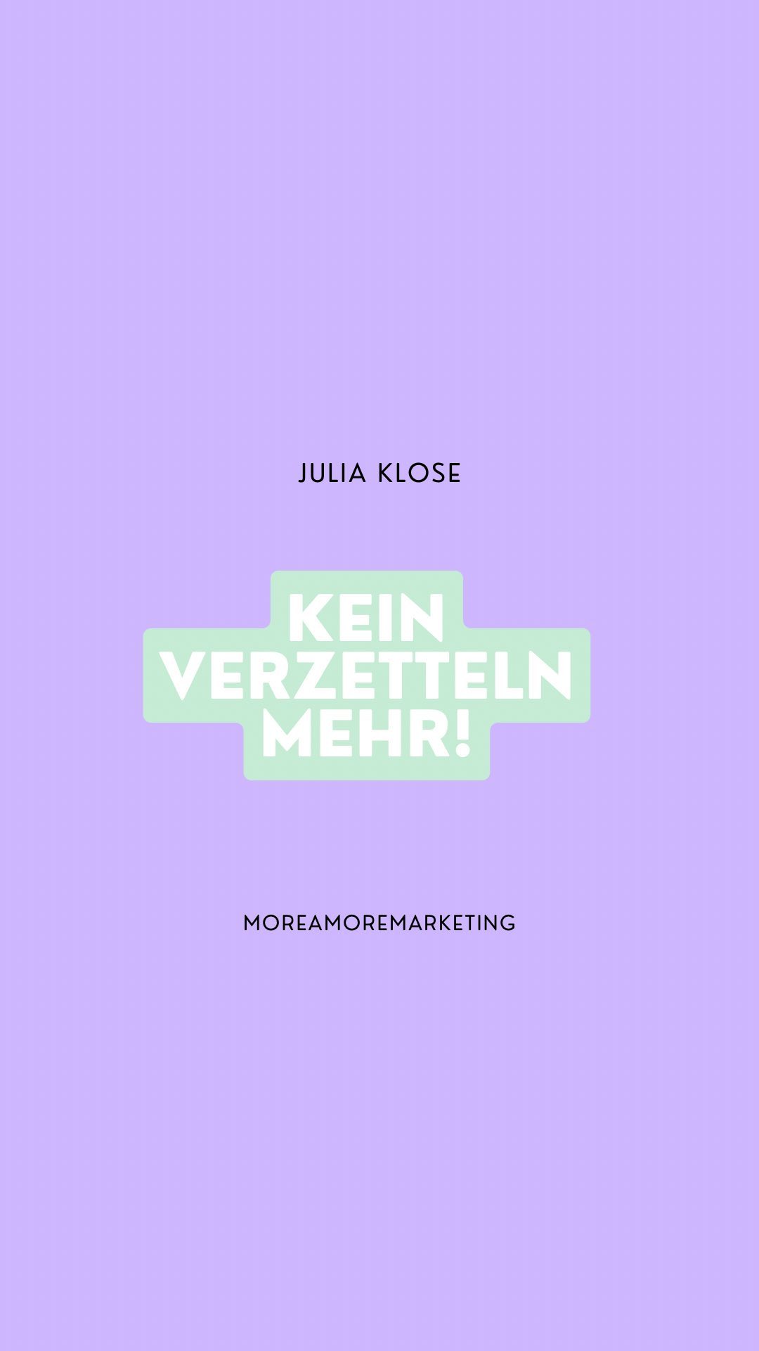 Der Unterschied zwischen einer mega geilen Idee und einer ultra langweiligen:
Die, die umgesetzt wird, gewinnt. 🏆
Gehörst du auch zu den Kreativköpfen, die sich gerne mal in ihren Business-Ideen verzetteln und am ende nur rumgurken und gefühlt nix gebacken bekommen🤪. Dann folge mir & ich zeige dir, welche Ideen wirklich wichtig sind, und welche die du getrost auch mal beiseite lassen kannst. Sodass du bei der Kundengewinnung mal wieder Aufwind bekommst!
POSITIONIERUNG
BUSINESSAUFBAU
ONLINEBUSINESS
COACHINGFUERFRAUEN
#Positionierung #Businessaufbau #onlinebusiness #coachingfuerfrauen