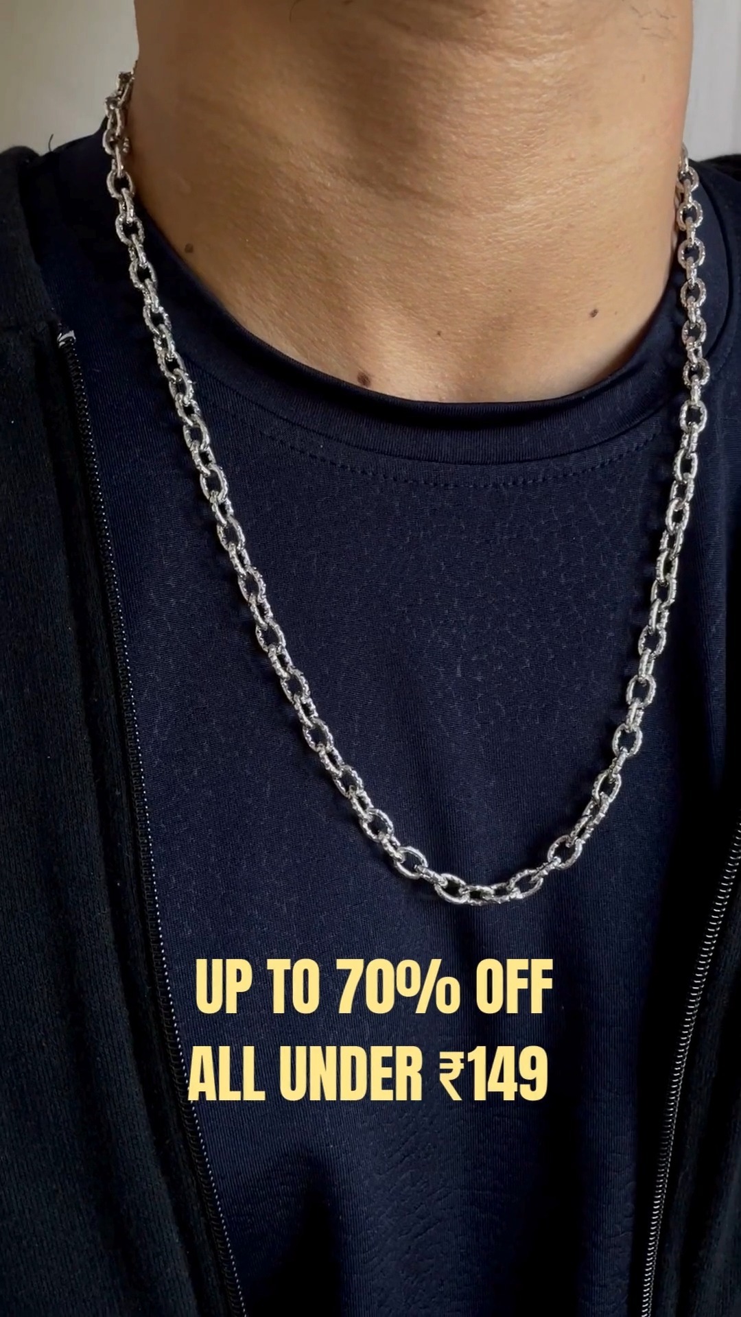 BUY 4 UNDER ₹550 on our website FOR LIMITED PERIOD
✅ Sale Starting From ₹99 On Our Website
✅ No Coupon Code Required
✅ Free Delivery Just Above ₹199! 😱
✅ Cod Available 😱
➡️ Our Daily Wear Jewellery Pieces Are Meant For Both Men & Women
✨❤️🤌🏻
Where To Shop?
📸 Shop At https://simplygorgeous.in/collections/buy-4-under-550
Jewellery | Small Business Finds | Pendant With Chain Necklaces | Simply Gorgeous India | Etsy Shop | Vintage Accessories | Gold Pendant Necklaces | Men Jewellery | Men Rings | Men Fashion | Men Style | Ootd | Outfit Check | Styling Ideas | Pinterest Styling | Silver Jewellery | Fashion Accessories | Meesho Finds | What To Shop | Jewellery Aesthetics | Small Business | Grunge Style | Soft Grunge | Men | Men Bloggers | Korean Fashion | Kdrama | Kpop | K-pop Fashion | Fashion Accessory | Fashion Trends | Gitf Ideas For Him | Gift Ideas For Her | Gifts | Valentine's Day Gifts | Gifting | Gen Z Fashion | Gen Z Style | Gen Z | Gifting ideas for girlfriends | love | relationship | couple gifts