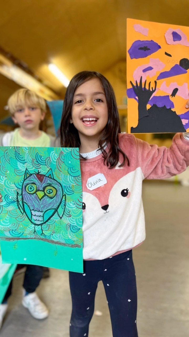 What a brilliant first day! Today we crafted spooky silhouettes and created colourful autumnal owls using oil pastels! 🦉🌈
In drama, we learned some stage craft whilst talking gibberish, tested our focus skills while playing some silly games and worked as a team!
Stay tuned for more fun tomorrow 👻🎃💀🎉