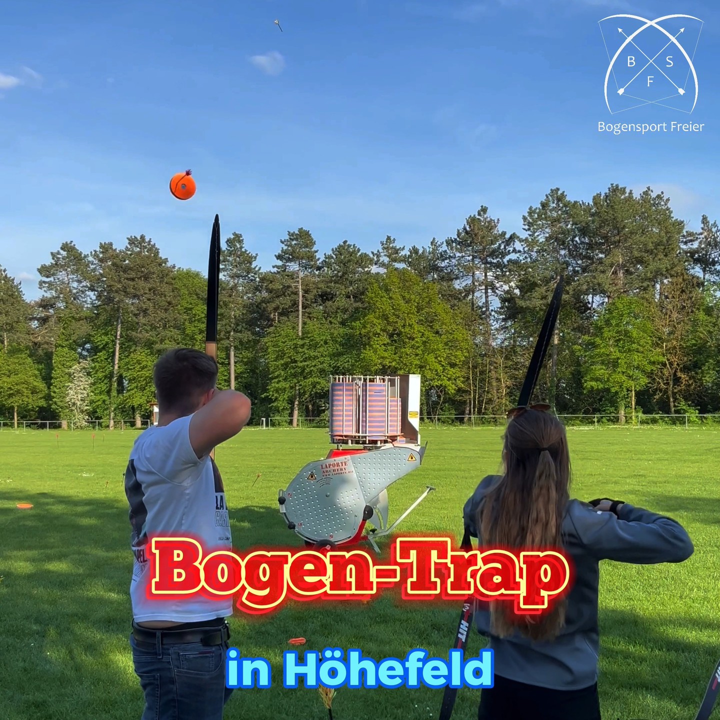 💥 Am Samstag wurde auf unserem Bogenplatz wieder getrapt 💥
🎯 Erlebe auch du die Faszination dynamisches Bogenschießen mit deinen Freunden in einem Kurs oder mit deinen Kolleginnen und Kollegen bei einem Team-Event 🎯 auf unserem Bogenplatz 🏹
Wir freuen uns auf euch 🙂
#bogenschießen #würzburg #wertheim #team #kitzingen #teamevent #teambuilding