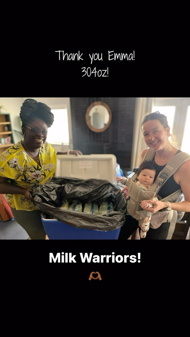 Thank you @_gemstones for your beautiful donation! 304oz off to saves lives. 🫶🏾🫂💕
.
If you need to donate before our annual milk drive on August 24th 10:30am - 2pm, let us know how we can assist you.
.
To pre-register, start by calling 1-877-375-6645 to begin the 3-Step process. For Spanish select option 4.
.
One bag of milk can help up to 20 infants in critical conditions. Become a milk warrior today!
.
Las Vegas Milk Depots
@bfgwithmaj & @heartandsolcollective
.
Milk Bank @mothersmilkbankca
.
#humanmilk #humanmilkdonation #donormilk #sanjosemothersmilkbank #shiphumanmilk #heartandsolcollective #criticalcareinfants #lasvegas #ibclc #lactationsupport #lactation #breastfeedingwithmaj #milkdepots #lasvegasmilkdepots