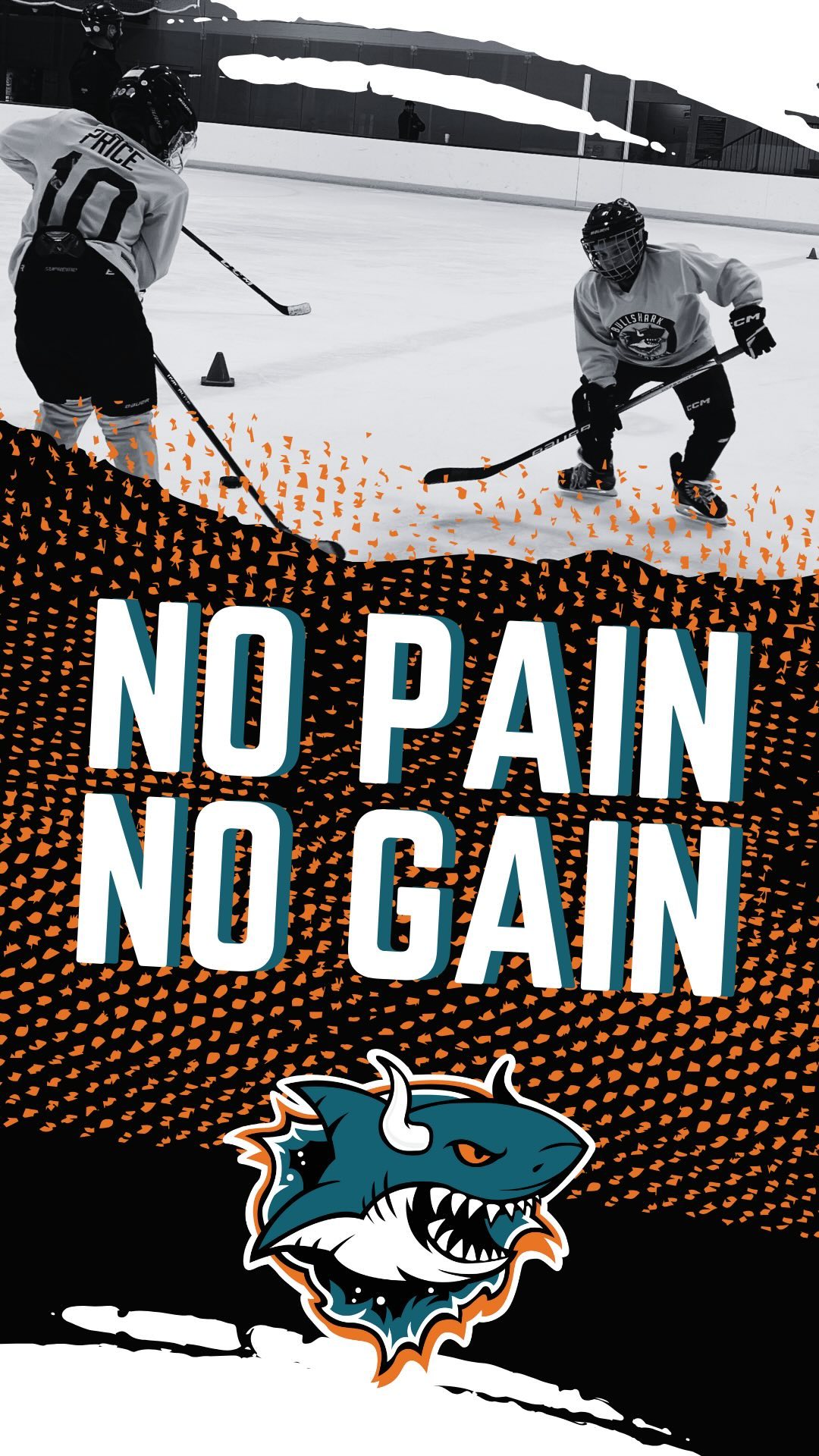 Leg day for 10U! 😮💨🏒 Coaches put them to w o r k, making sure they were pushing themselves and each other to go faster, further, and harder with each drill. Lots of focus on teamwork, passing, and playmaking so they’re tournament ready! #youthhockey #rechockey #bullsharkshockey