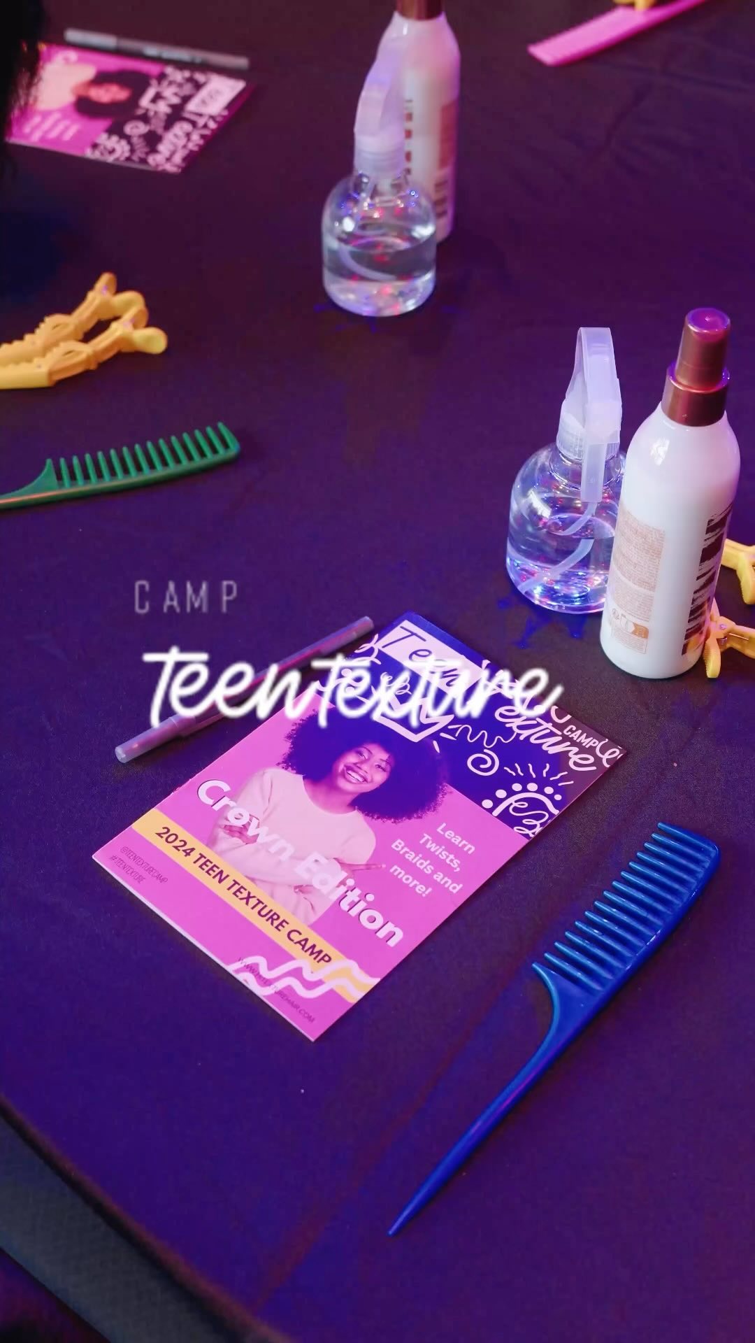 One of my proudest moments to date was watching the Teen Texture Camp dream come to fruition. 89 teens attended this year’s camp to learn about hair care, build confidence, and I would like to give a heartfelt thank you to our amazing brand sponsors, @mizani, @saloncentric, @influancehaircare1, and to each and every one of you who donated your money and time to make a lifelong impact on these young teens. Together, we are shaping the future, one strand at a time. 💛 #TeenTextureCamp #ProudMoment #ThankYou 🎥 @thehamptonmediagroup @atl360captures