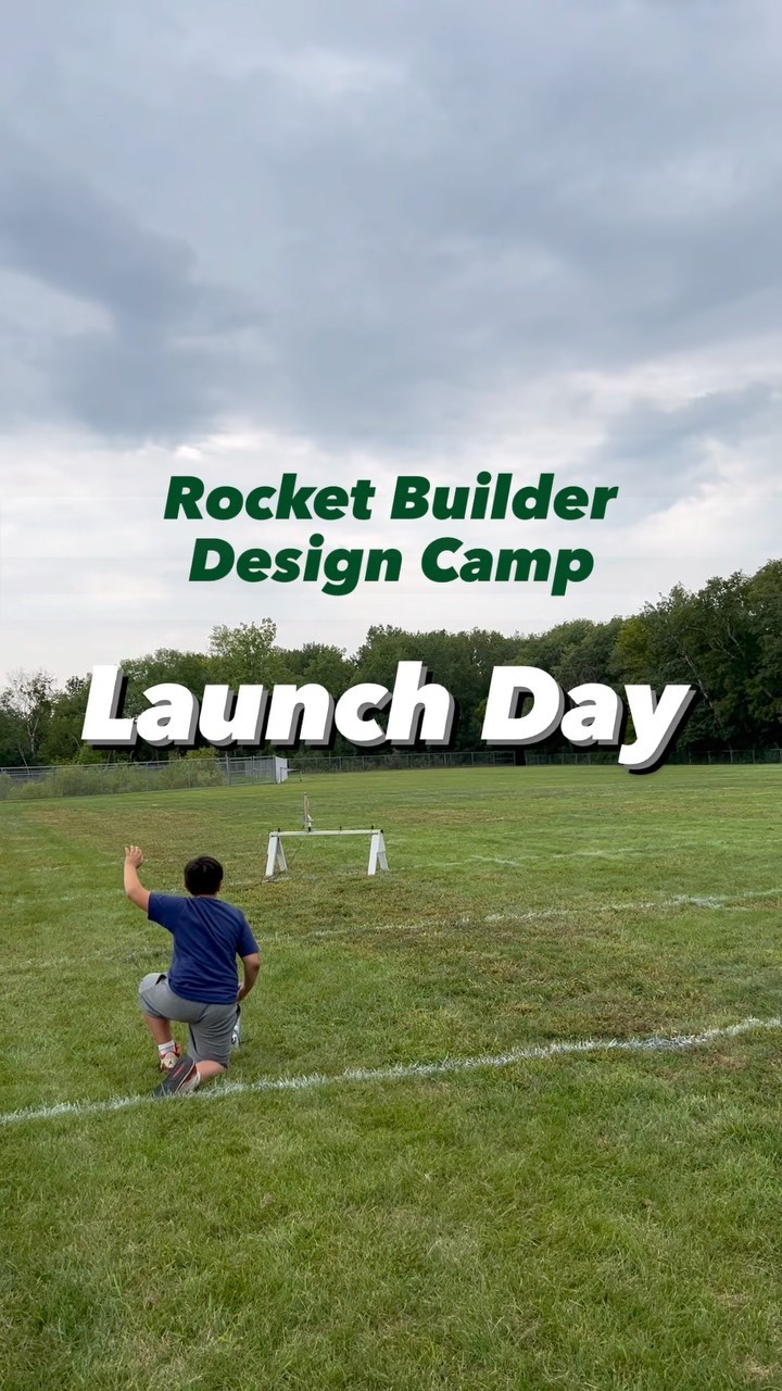 The sounds of joy we get to hear on Launch Day are always such a delight! This week, we were in @mvpschools with our Rocket Builder Design Camp. Every student’s rocket launched (though we didn’t get footage of all of them 🥲).
Thanks for a great week, campers!
#CSGA #CSGAEnrichment #CommunityEd #RocketBuilding #MoundsView