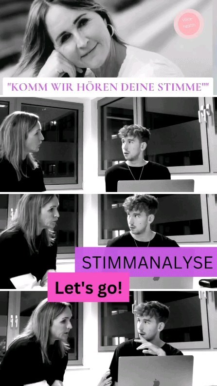Trau dich!
Deine ganz persönliche Stimmanalyse!
🎤 Bist du neugierig auf deine Stimme?
🎤 Willst du erfahren was deine Stärken sind und was du durch das Training verbessern kannst?
✅️ Ich zeig dir in unserer gemeinsamen Analyse welche Stimmübungen dir gut tun, dich weiterbringen und welche du besser von deiner " To do- Liste" streichen solltest.
💡Denk dran, du solltest deine Stimme individuell trainieren. Nicht jede Übung passt zu dir und bringt dich ans Ziel.
#sprecher #musik #sprechen #stimmlage #stimmcoaching #singen #konzert #stimmklang #stimmtipps #voicecoaching #Tom Twers