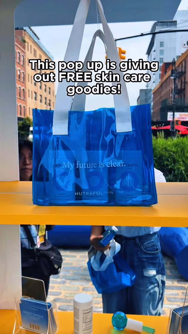 2 Days Only!!!
✨The Future of Clear Skin
🗓️June 13 - 14
🧖🏽♀️Nutrafol Skin is popping up in NYC for the very first time—and they’re bringing good skin energy with them. Swing by Chelsea Triangle near Sephora in Meatpacking for two days of wellness-forward freebies and fun. Expect skincare goodies, grand prizes (Omnilux, Skinfix, Skin Laundry, and more!), cold-pressed juices, and a photo booth moment to manifest your glowing future self.
📍 21-27 9th Avenue, New York, NY 10014
⏰ 11am – 7pm
💸 FREE
🏷️ #nycpopups #thingstodoinnyc #nycfree #nutafolskin #nutrafolpartner