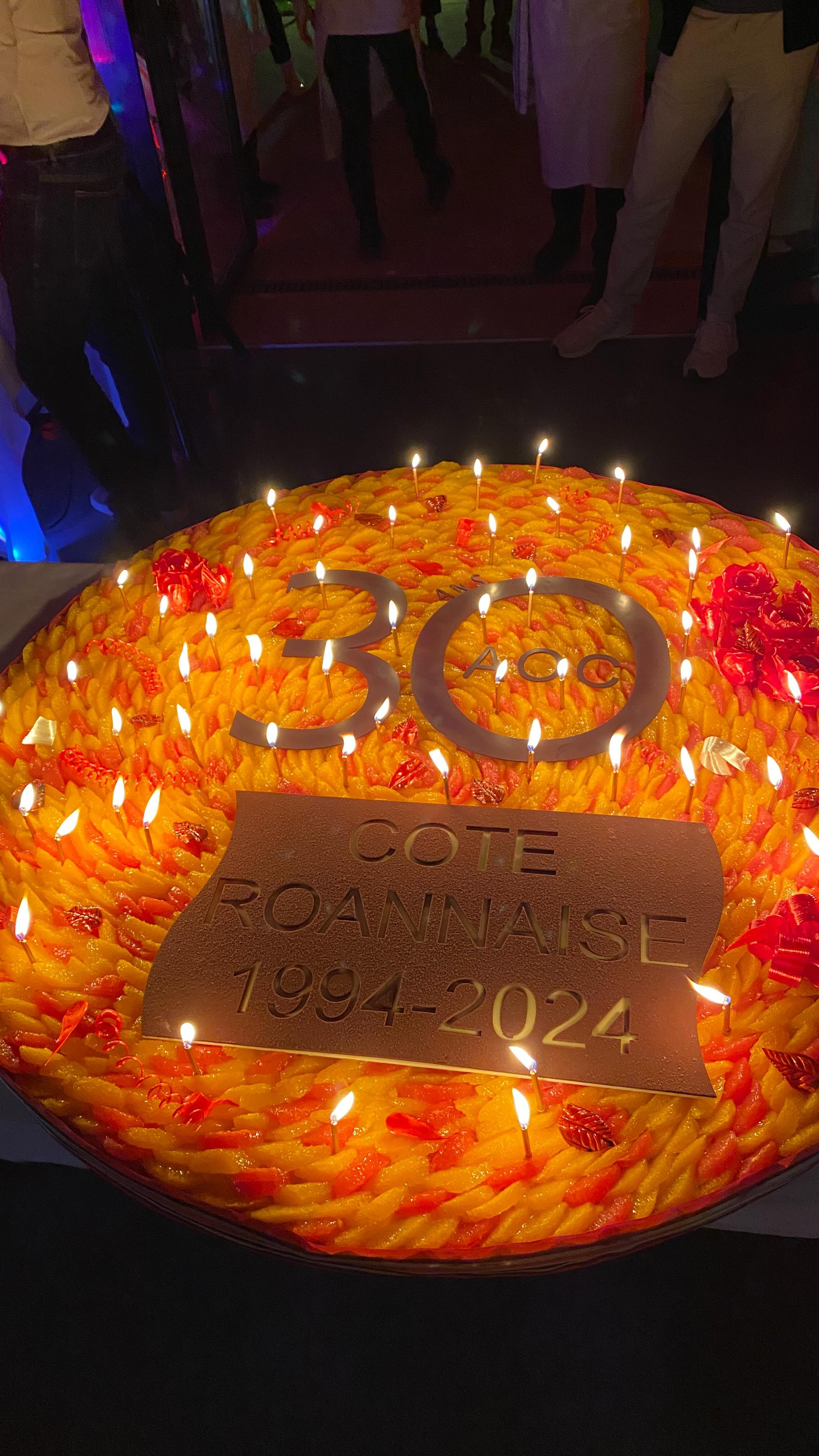 30 ans de notre AOC Côte Roannaise !! Vive le Gamay Saint Romain !!