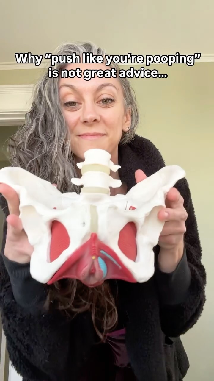 Here’s why ⬇️
When baby is being pushed out, they come out through the FRONT of your pelvic floor, not the back!
Yes, there is a lot of pressure back and you’ll feel pressure in your bum…but we don’t need to push MORE pressure there.
Pushing like you’re pooping sends the pressure you need to get the baby out to the wrong place…your bum.
Putting extra pressure where you don’t need it can also lead to pelvic floor issues in postpartum (like more tearing, fecal incontinence and prolapse). You don’t need that 😵💫
Pushing can be easier!
➡️ If you visualize the baby coming out the FRONT of your pelvic floor, you’ll be working with your body’s anatomy, and possibly have an easier time getting baby in the right position AND out.
We cover all of this in our complete MAMA membership - core and pelvic floor workouts, workshops for pregnancy, birth AND recovery in postpartum all in one place.
Comment MAMA and I’ll send you the link to check it out! 🌺🎉
#stronglikemom #preparingforbirth #birthprep #prenatalworkout #birthpreparation #thirdtrimester #birthsupport #prenatalyoga #fitpregnancyjourney #momstobe #activepregnancy #bunintheoven #preggolife #fitmamas #womanshealth #fitmama #secondtrimester #movementismedicine #momfitness #pelvicfloorhealth #expectingmother #givingbirth #pragnancy #birth #preggers #expecting #pregnantandperfect
Prenatal Workouts | Pregnancy | Prenatal Strength | Motherhood