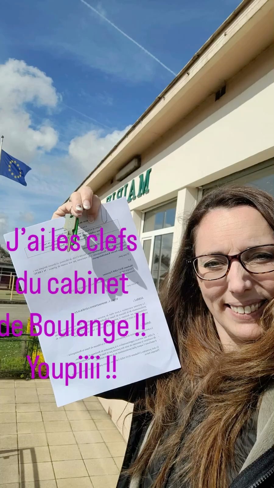 Ça y est j’ai les clefs du cabinet de la maison de santé pluridisciplinaire de Boulange !!! En Avril je commencerai mes séances également à Boulange (4 rue de Ludelange 57655 Boulange - France)