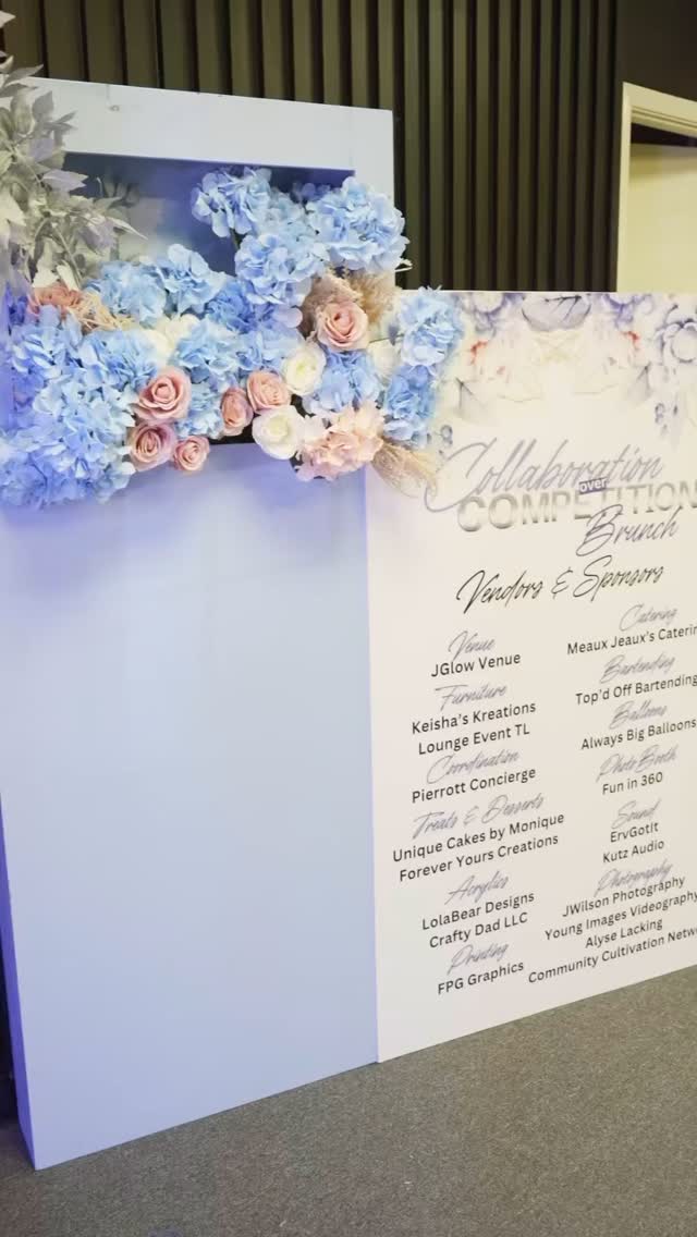 The Collaboration over Competition Brunch…
You had to be there…. It was a vibe. 💞
We hope to see you THIS year!
A very special thanks to:
Coordination x @jermekapierott
Host x @eventsbyjermones
Sax x @gad.sax.man
Bar x @topdoffbar
DJ x @ervgotit_
MC x @alwaysbigballoons
Floral x Lounge x keishaskreations
Venue x Lighting x Draping @jglowvenue
Chairs x Tables x @loungeeventl
Signage x @craftydadllc
Design x Backdrops
@landrariliece_events
Blue Room Interviews
@ccnetworkhtx
Treats x @uniquecakesbymonique
Catering x @meauxjeauxscatering
Stage Floral x @heavenstouchofglory
🎥 x @a_lacking
📸 x @jwilson_photography
Panelists: @avenuea.events @clstaples @lolabeardesigns @jahaira_marquez @heavenstouchofglory