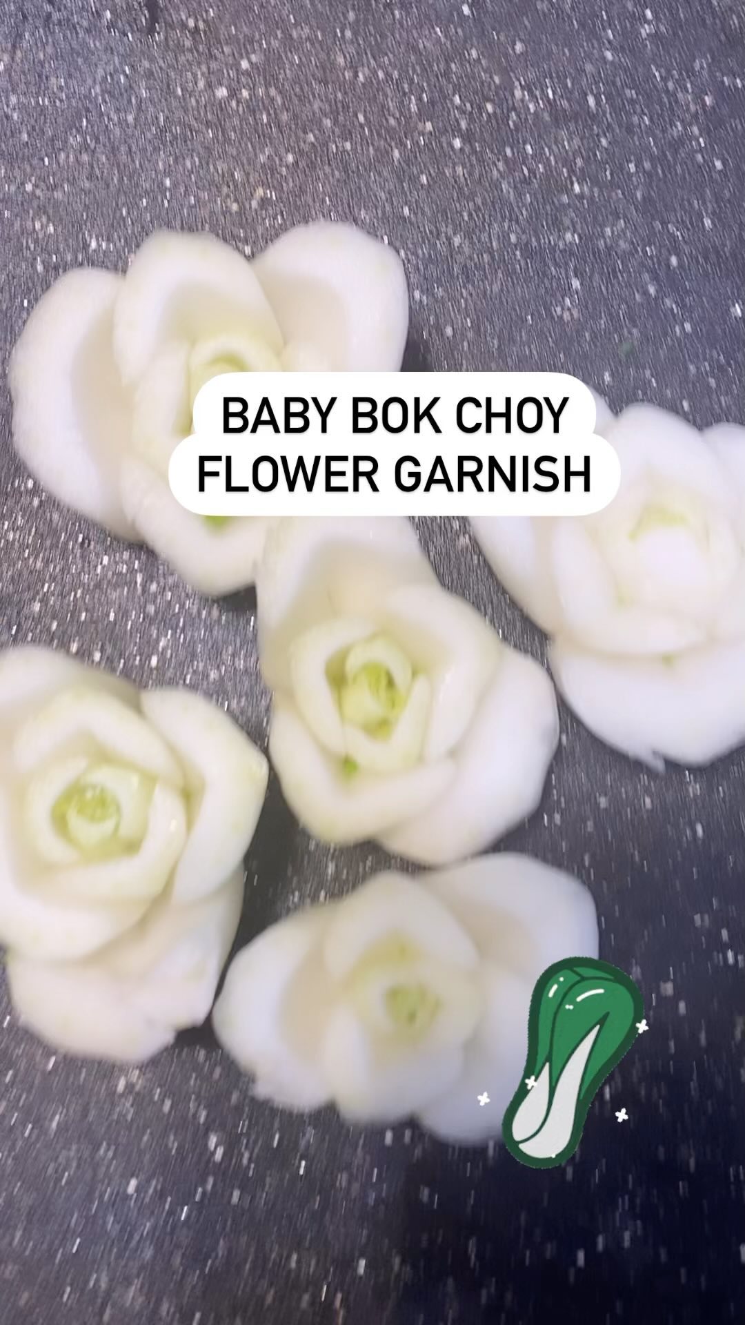 CUTEST GARNISH EVER! Slice off the end of baby Bok choy and you will have a flower garnish to decorate your serving platter! 🥬🥬🥬
Have you done this before? Comment below , like video and follow for more culinary tips!
#culinaryart #dietitian #freshproduce #holidaydecorating #charcuterieboard #fyp #foryourpage #kitchenhacks #veg #viral #viralvideos #flowersofinstagram