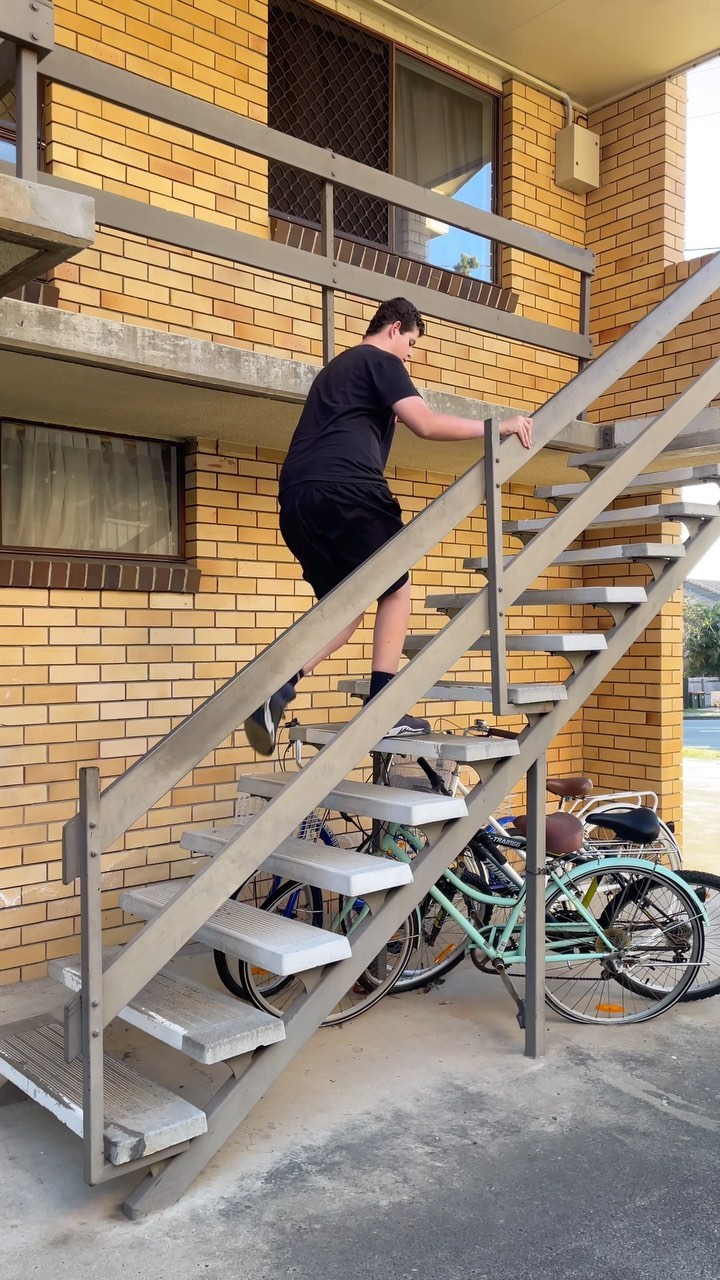 This is a pretty clear example of why lunging, single-leg strength and balance is pretty important.
It won’t be long until Elijah has the confidence to tackle this without the hand on the rail. Stay tuned!
#SeeTheAbility