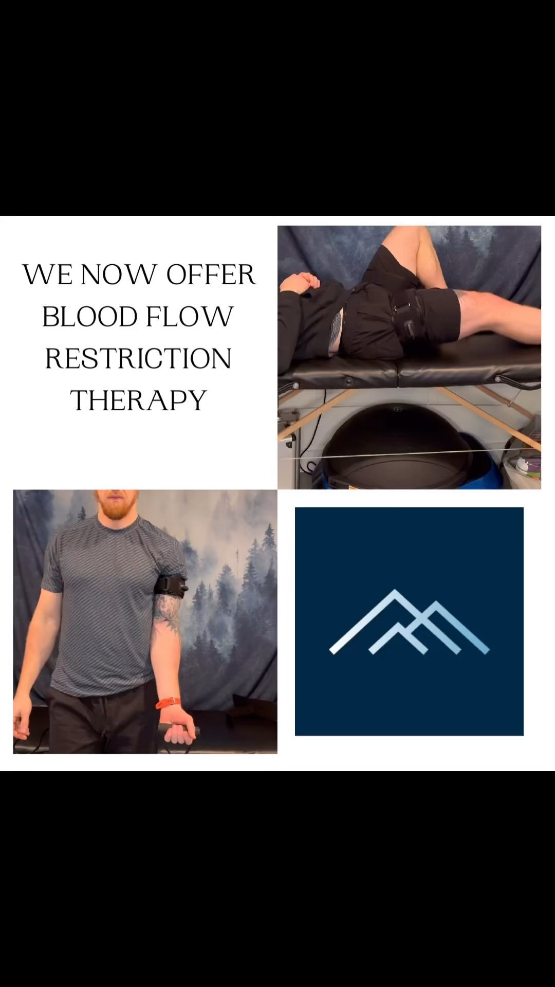 We now offer blood flow restriction (BFR) therapy! BFR allows you to have huge muscular gains with very light or no loads. It is perfect for painful joints, after surgery, or if you are looking for a boost to your muscular metabolism.
#bloodflowrestriction #bfrtraining #physicaltherapy #sportsmedicine #sportsrehab #sportsperformance #neurorehab #exercisephysiology
