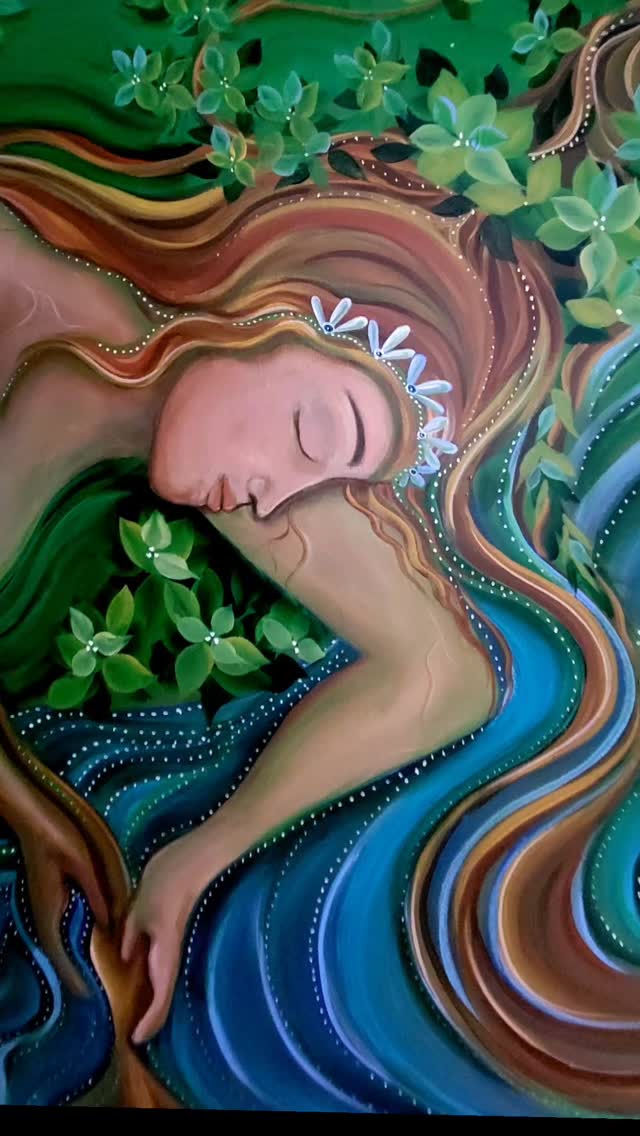 Throwback Thursday!😎
This is a close-up of part of a large commissioned mural that I did a few years back. This woman is known as Gaia, Earth Mother, and when I designed her, I kind of highlighted my own interpretation of her, as she MUST be a river worshipper for sure! This image recently resurfaced in my "remember this" photos and was a great reminder of how "here I am now", because connecting with the power and beauty of the river for the healing of my soul is how I came about to fish with this passion in the first place!
#throwbackthursday #fishingobsession #riverlife #murralpainting #gaia #nhartist