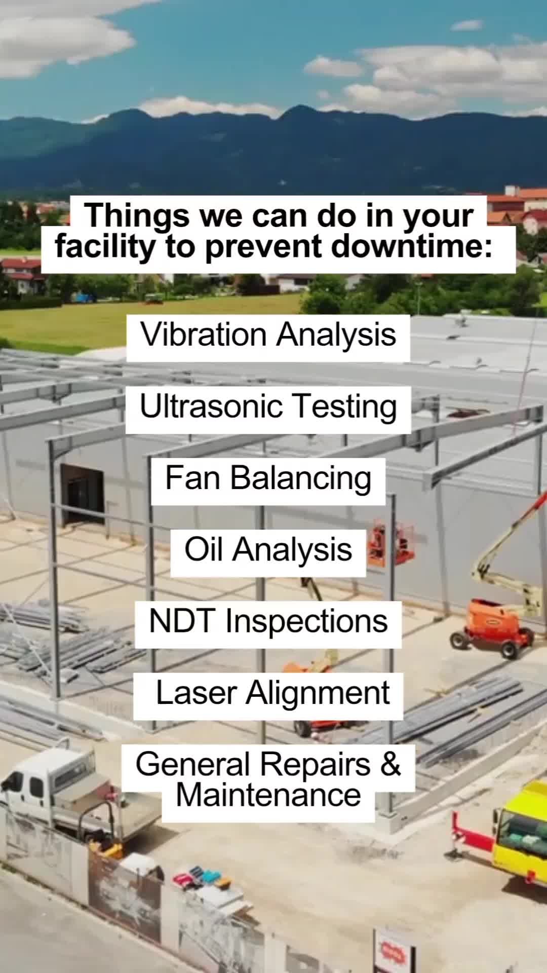 1️⃣ Vibration Analysis – Because your machines do talk… we just know how to listen.
2️⃣ Ultrasonic Testing – Catching leaks and weak spots before they become full-blown headaches.
3️⃣ Fan Balancing – Stop ignoring that wobble before it shakes your whole operation apart.
4️⃣ Oil Analysis – Think of it as a blood test for your machines—early warning signs included.
5️⃣ NDT Inspections – Cracks, defects, and weld issues? We’ll find them before they find you.
6️⃣ Laser Alignment – Because “close enough” isn’t good enough for precision machinery.
7️⃣ General Repairs & Maintenance – Fixing problems before they shut you down.
Preventing downtime isn’t magic—it’s just proper planning. Call us before a small issue turns into a full-on crisis. 🚨
#PredictReliability #FactoryMaintenance #NoDowntime #IndustrialReliability