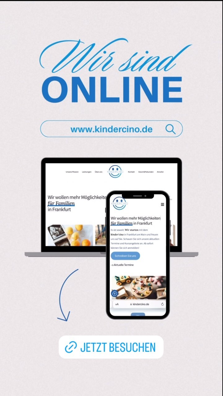BESUCHT UNSERE WEBSITE: WWW.KINDERCINO.DE 🤍