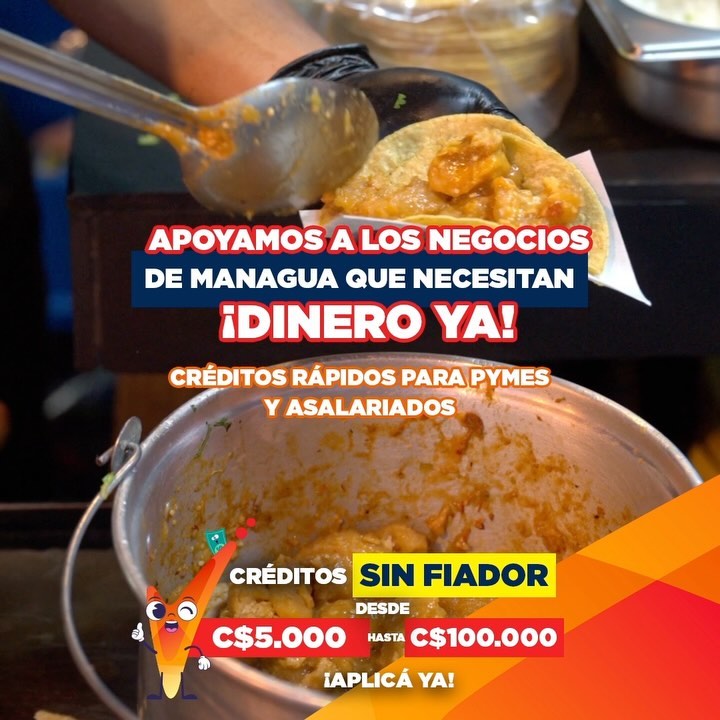 Si tu negocio es vender deliciosas comidas para el pueblo de Managua…¡tenemos dinero ya para que lo hagas crecer hasta lograr tus sueños! 👉🏼 Inicia tu proceso de solicitud de créditos escribiendo PRÉSTAMO en los comentarios de esta publicación o escribiendo un mensaje privado 📨 #somosKuvica #dineroya