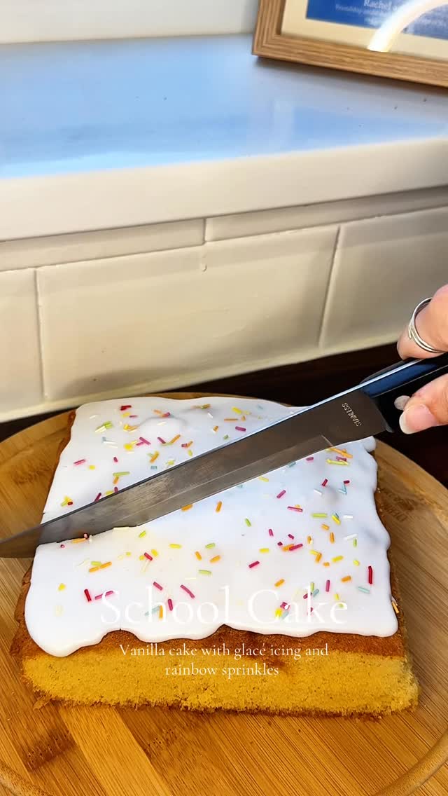 For those of you who don’t know, I’m a student teacher! I’ve just finished my placement for this year, and seeing the school lunches had me craving some classic “school cake”. If you’re not from the UK this one might be a bit lost on you, but it’s essentially a vanilla sponge cake with glacé icing and sprinkles.
It’s such a nostalgic treat for anyone who went to a British primary school in the last 30 years or so, and I’ve enjoyed making it so much I’m tempted to try my hand at some other classic recipes too, so please let me know your favourites!
Recipe:
200g Caster Sugar
200g Unsalted Butter
200g Self Raising Flour
4 Eggs
150g Icing Sugar
Rainbow Sprinkles
2-3 tsp boiling water
For a full recipe and instructions, head over to my blog, it’s in my bio!
#baking #bakingtiktok #bakingrecipe #recipes #bakingtok #easyrecipe #kidsrecipes #schoollunch #schoolcake #schoolcakerecipe #nostalgia #nostalgicrecipes #bakingfromscratch