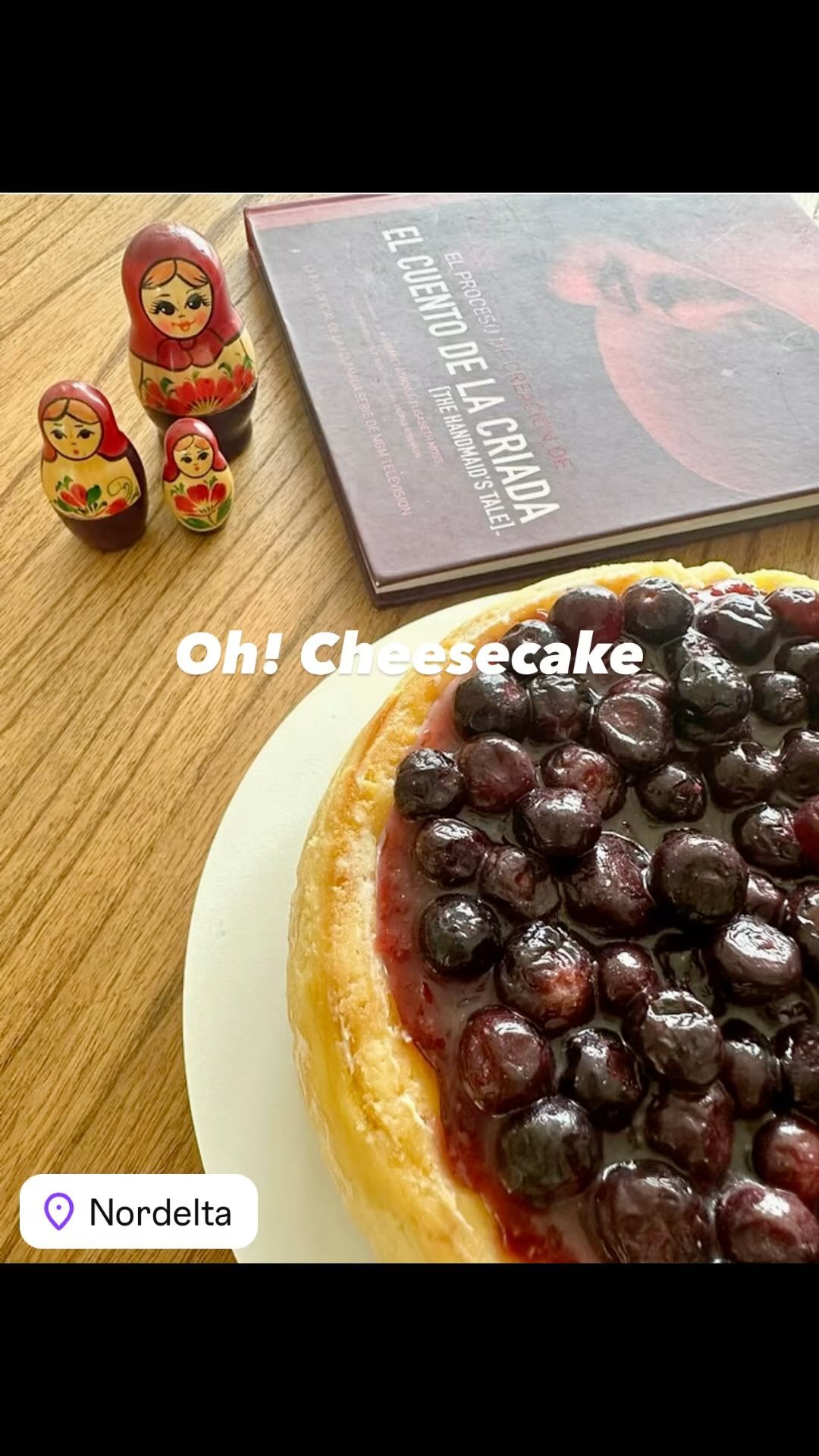 Cheesecake de arandanos: Base de vainilla, cream cheesecake y cubierta de reducciom casera de dulce de arandanos.
El cheesecake de arándanos es mi fruta favorita… ¡aunque sea un poco más cremoso de lo normal! 😋
#arandanos #cheesecakes #cheesecakelover a#cheesecake #nordelta #arandanoslovers #cheesecakedearandanos #imperdible