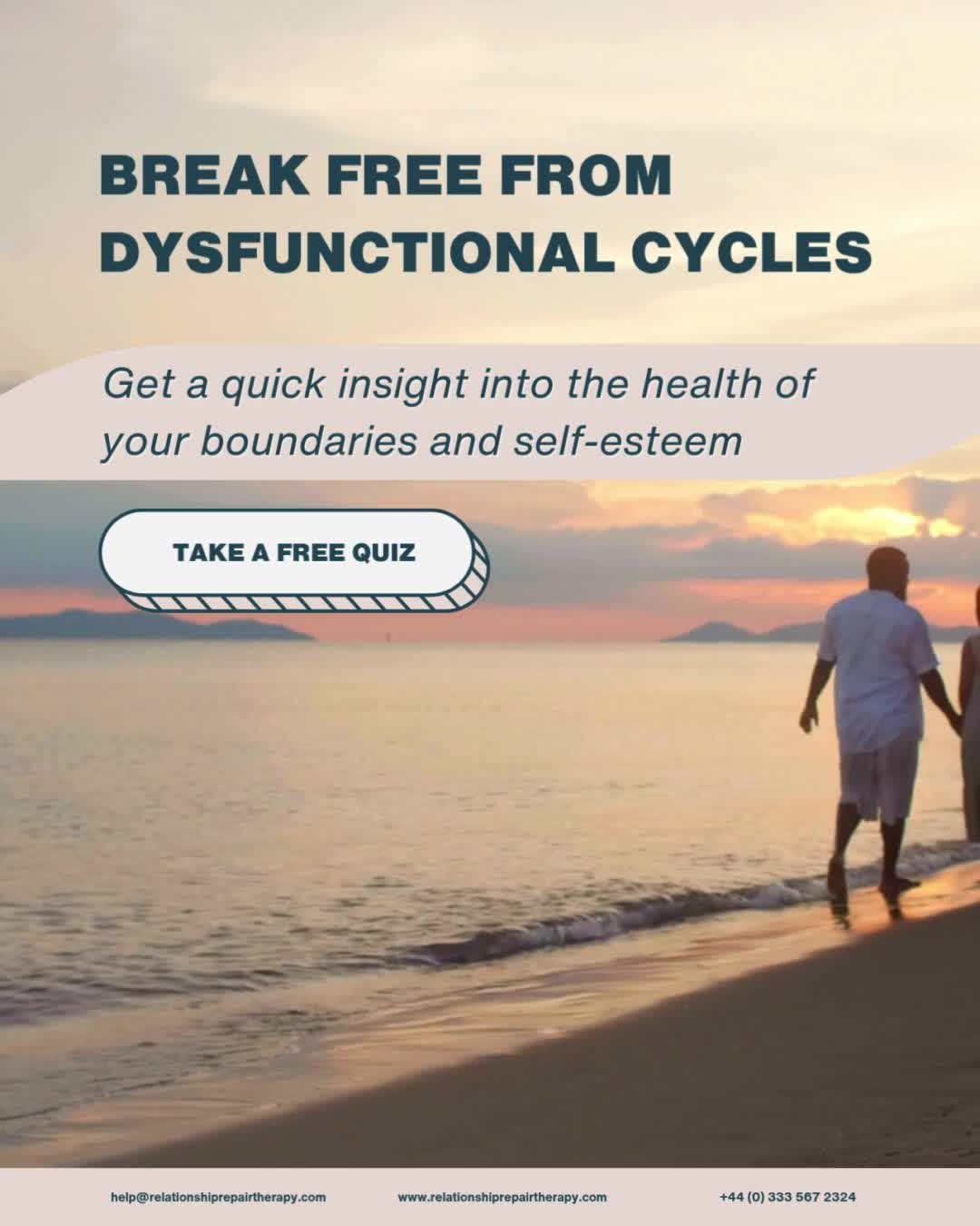 Break free from the patterns that hold you back.
Take 2 minutes to discover how healthy your boundaries and self-esteem really are.
Ready for clarity?
👉 Take the free quiz today.
#selfawareness #emotionalhealth #healthyboundaries #personalgrowth
