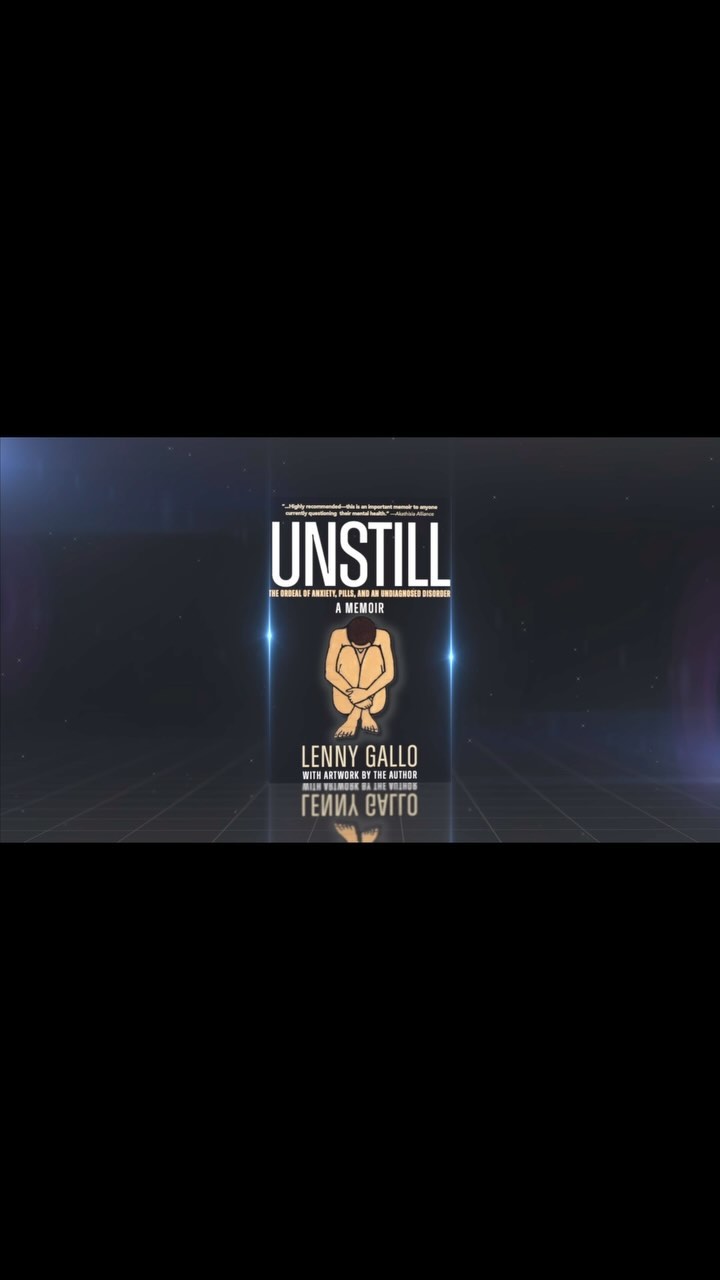 📚 Get your copy here: 📚
https://www.lennygallo.com/unstill
#anxiety #anxietyhelp #anxietyawareness #movement #movementspecialist #newbook #newbooklaunch #booklover #bookworm #audiobook #audiobooklove #neurology #akathisia #tardivedyskinesia #memoir #memoirwriting #artwork #writerslife #writersofinstagram #psychologyfacts #newaudiobook #bookrelease #mentalhealthmatters #movementdisorder #medicationsafety #medication #mentalhealthmedication #youarenotalone #writersofinstagram #indieauthors