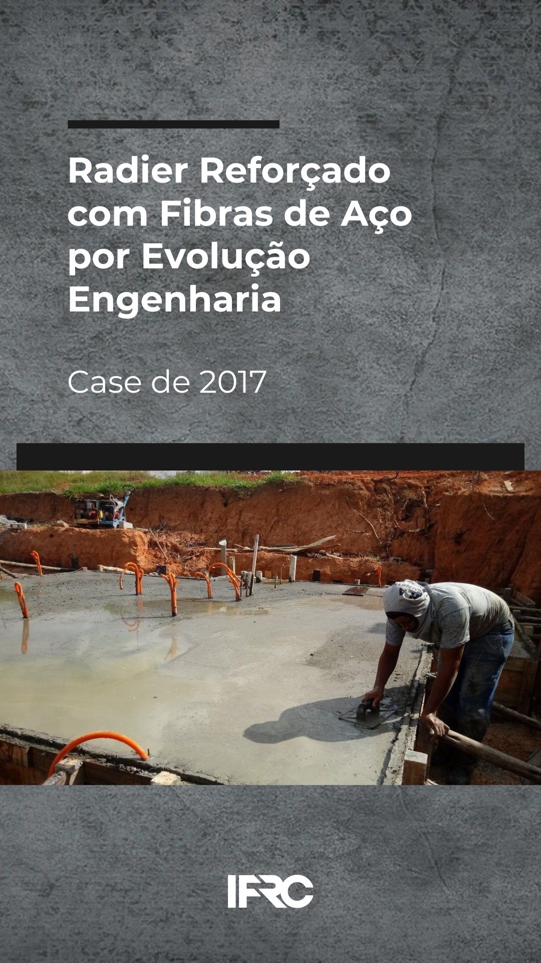Em 2017, a Evolução Engenharia revolucionou suas práticas ao reforçar um radier com fibras de aço. Essa abordagem trouxe resultados impressionantes, como maior controle de fissuras, redução de custos e aumento da durabilidade da estrutura.
Essa transformação demonstra como o IFRC potencializa a adoção de soluções inovadoras na construção civil, promovendo eficiência e qualidade. Convidamos você a fazer parte dessa evolução na construção civil. Associe-se ao IFRC e venha fazer parte da mudança!